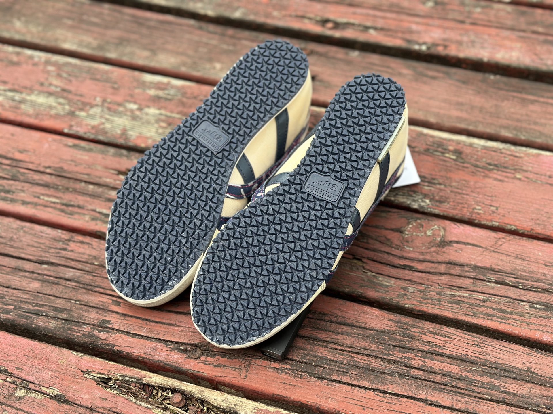 定制球鞋Onitsuka Tiger鬼塚虎 MEXICO 66 熊猫恶作剧 航海时代 舵手 米蓝 TH342N-0250