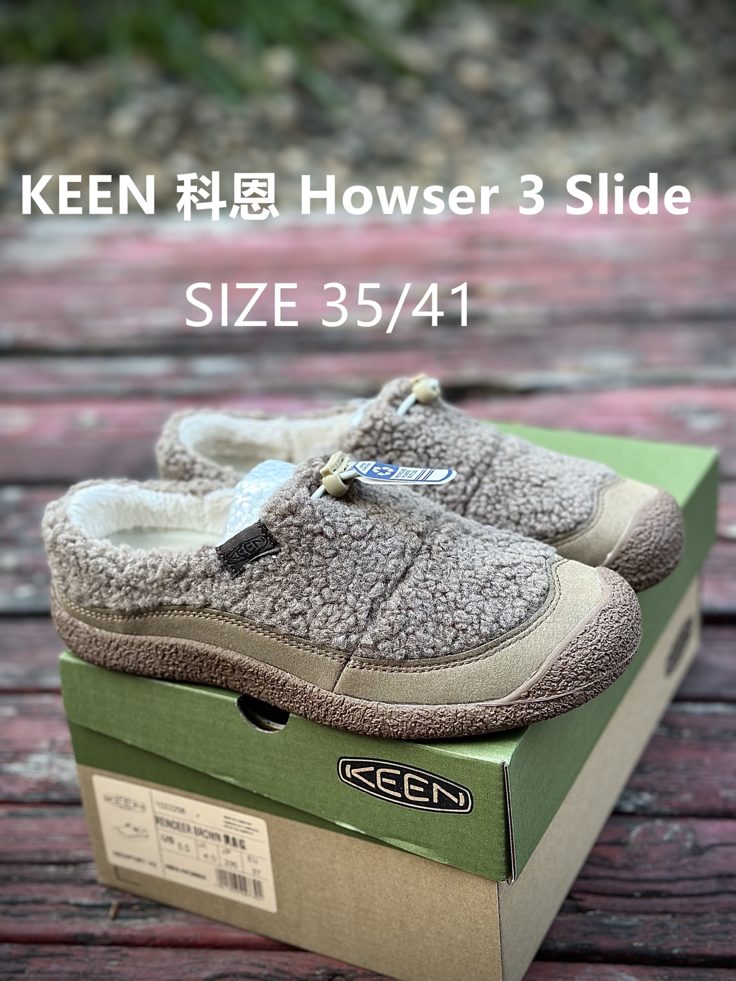 190 中山原单货 极力推荐版本 KEEN 科恩 Howser 3 Slide 爆款小羊蹄上线了 1026651