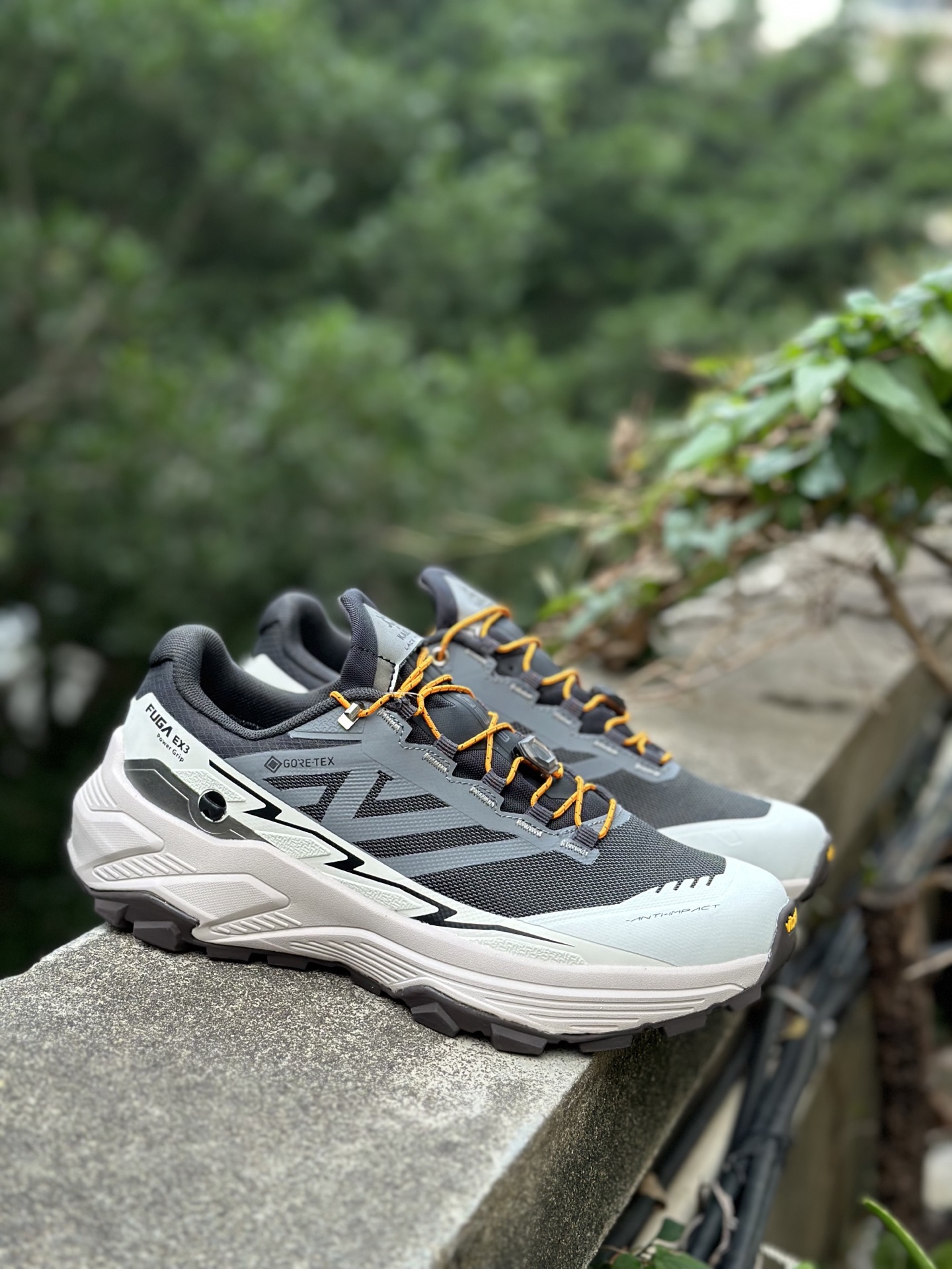 KAILFUGA E宽楦版 登山徒步户外运动防滑透气轻便 越野跑步鞋