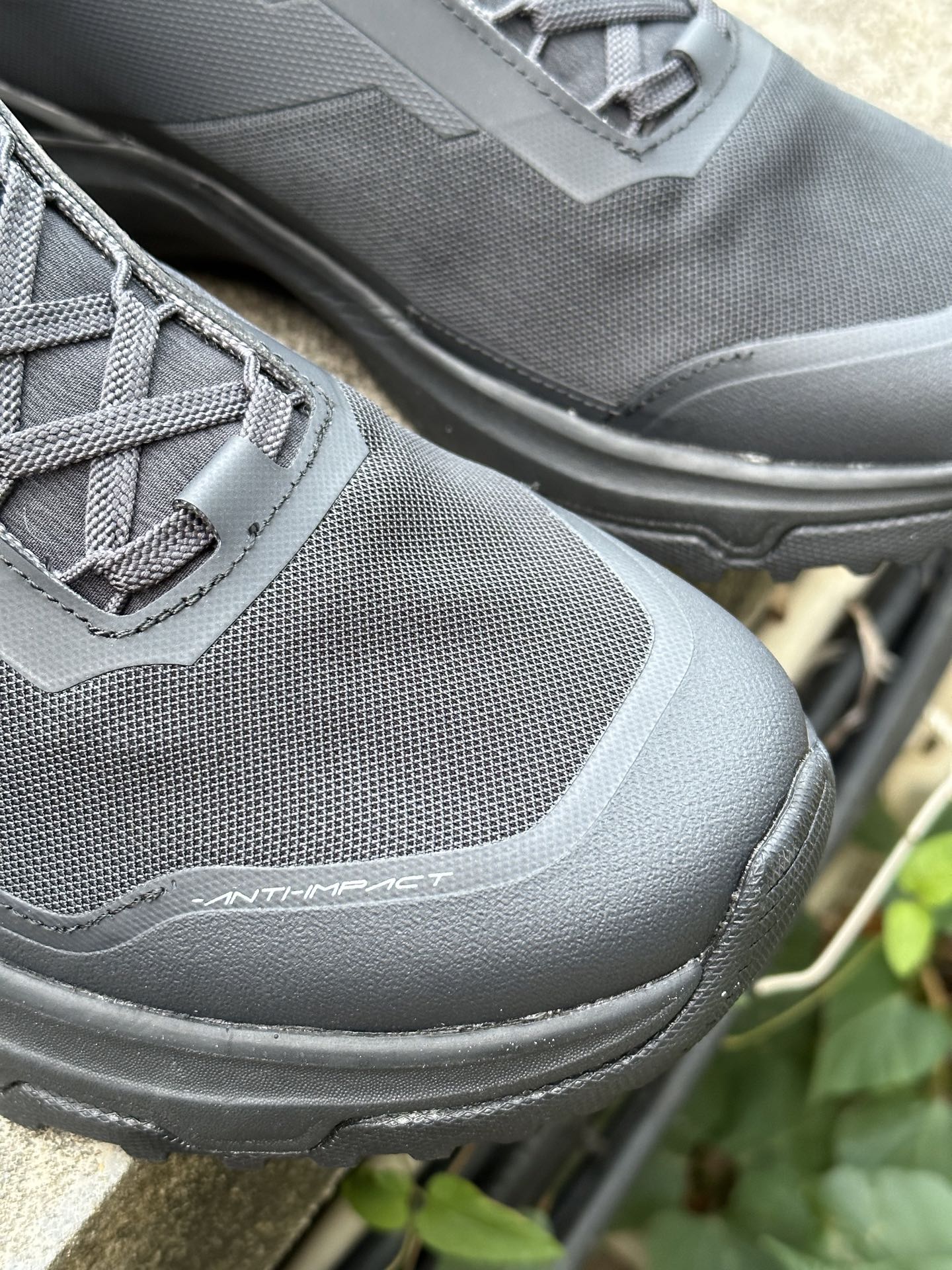 凯乐石KAIL运动户外 耐磨透气轻便抓地 徒步鞋 男款 墨黑