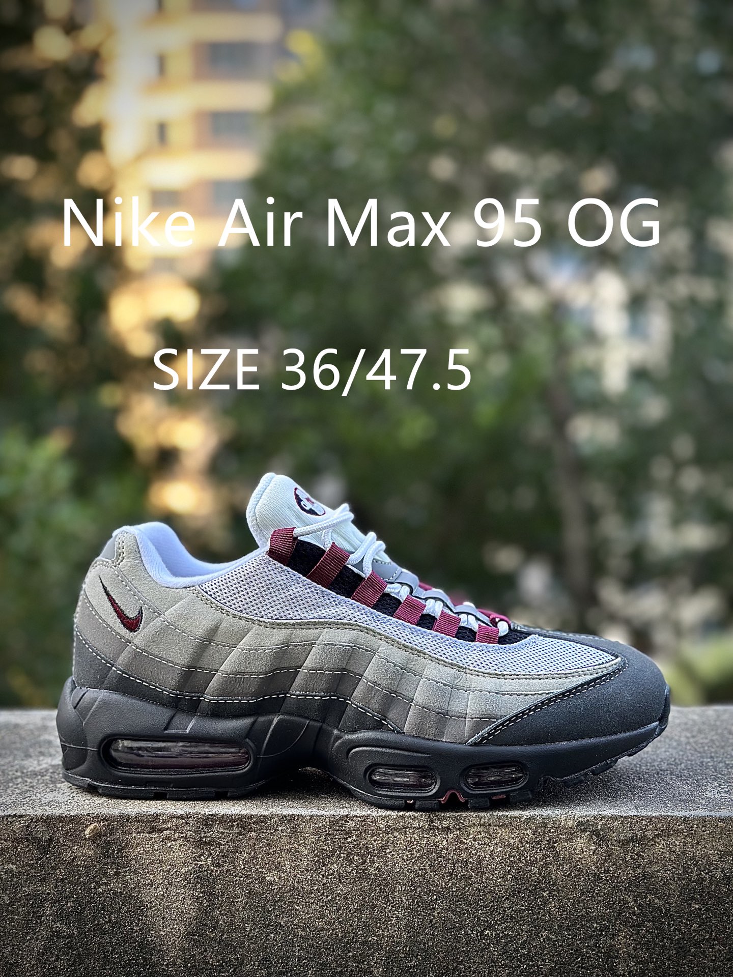 NK Air Max 95 潮流百搭 气垫缓震慢跑鞋