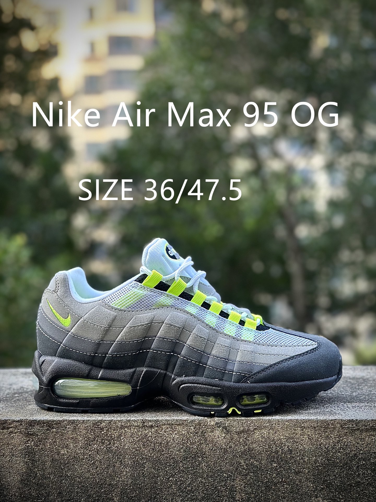 NK Air Max 95 潮流百搭 气垫缓震慢跑鞋