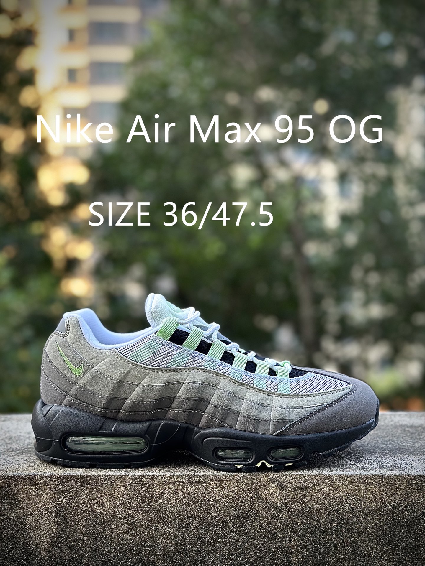 NK Air Max 95 潮流百搭 气垫缓震慢跑鞋