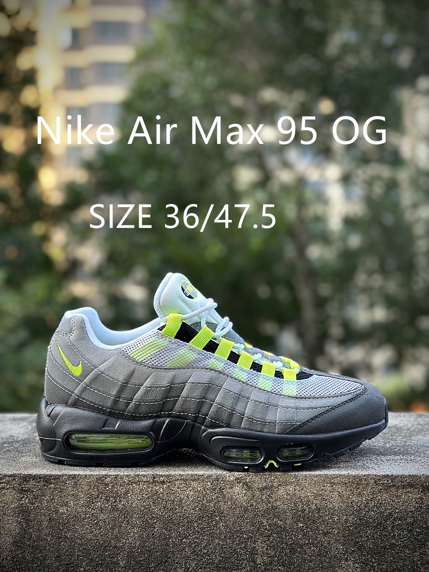 NK Air Max 95 潮流百搭 气垫缓震慢跑鞋