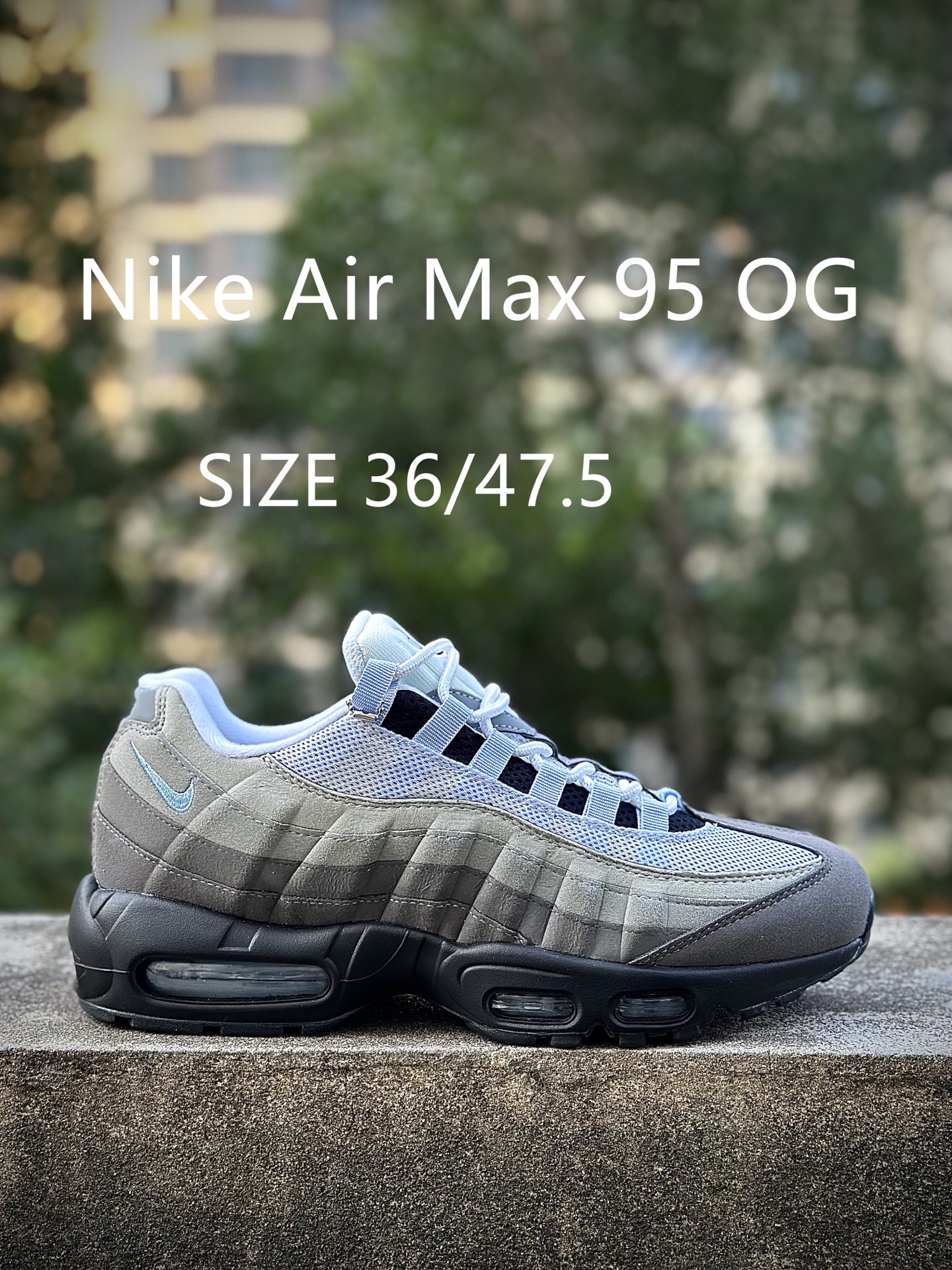NK Air Max 95 潮流百搭 气垫缓震慢跑鞋