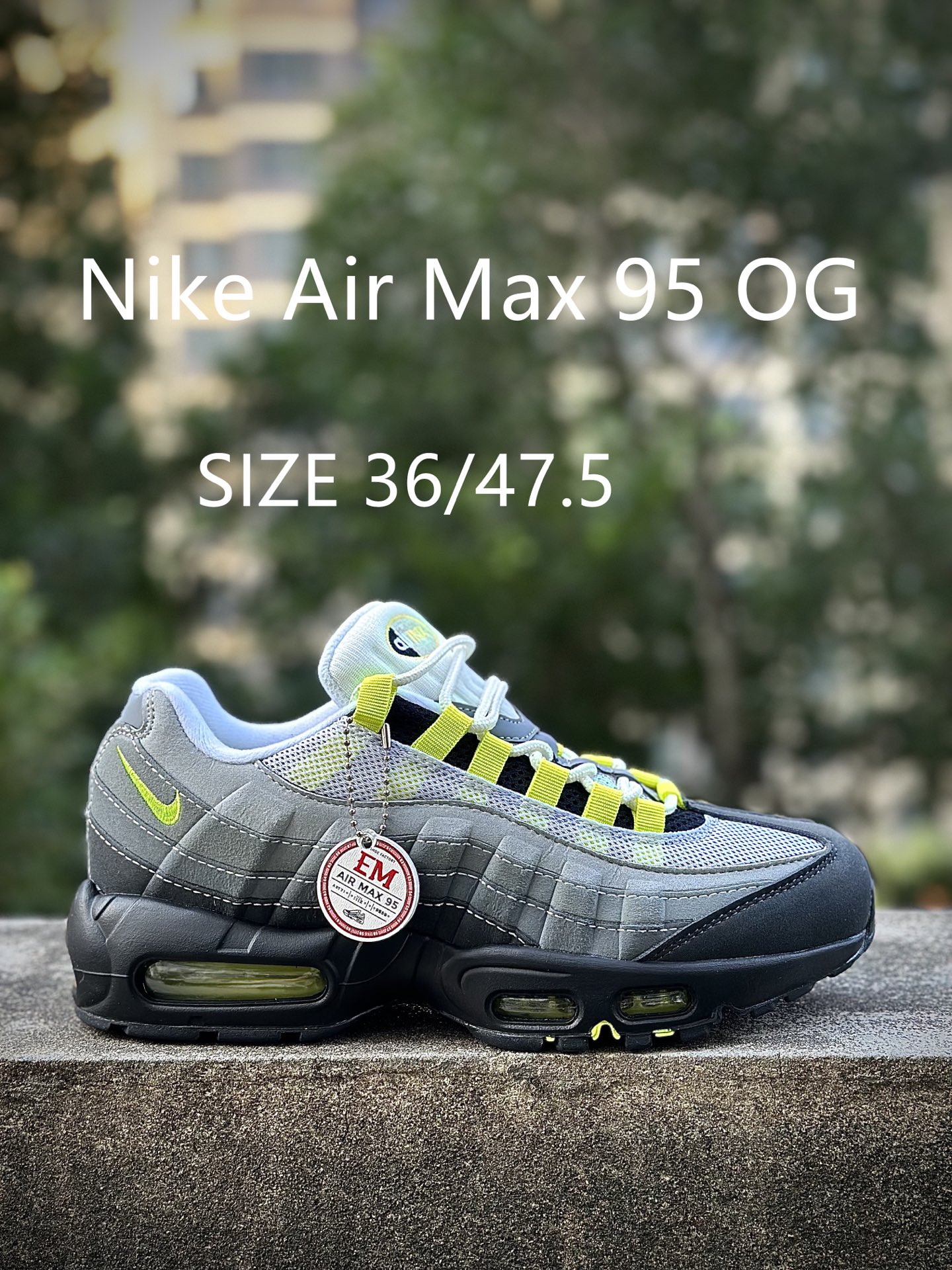 NK Air Max 95 潮流百搭 气垫缓震慢跑鞋
