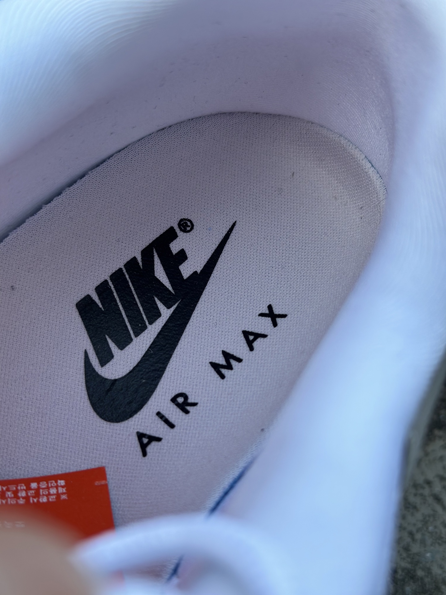 260 NK Air Max 95 灰白浅粉 潮流百搭 气垫缓震慢跑鞋