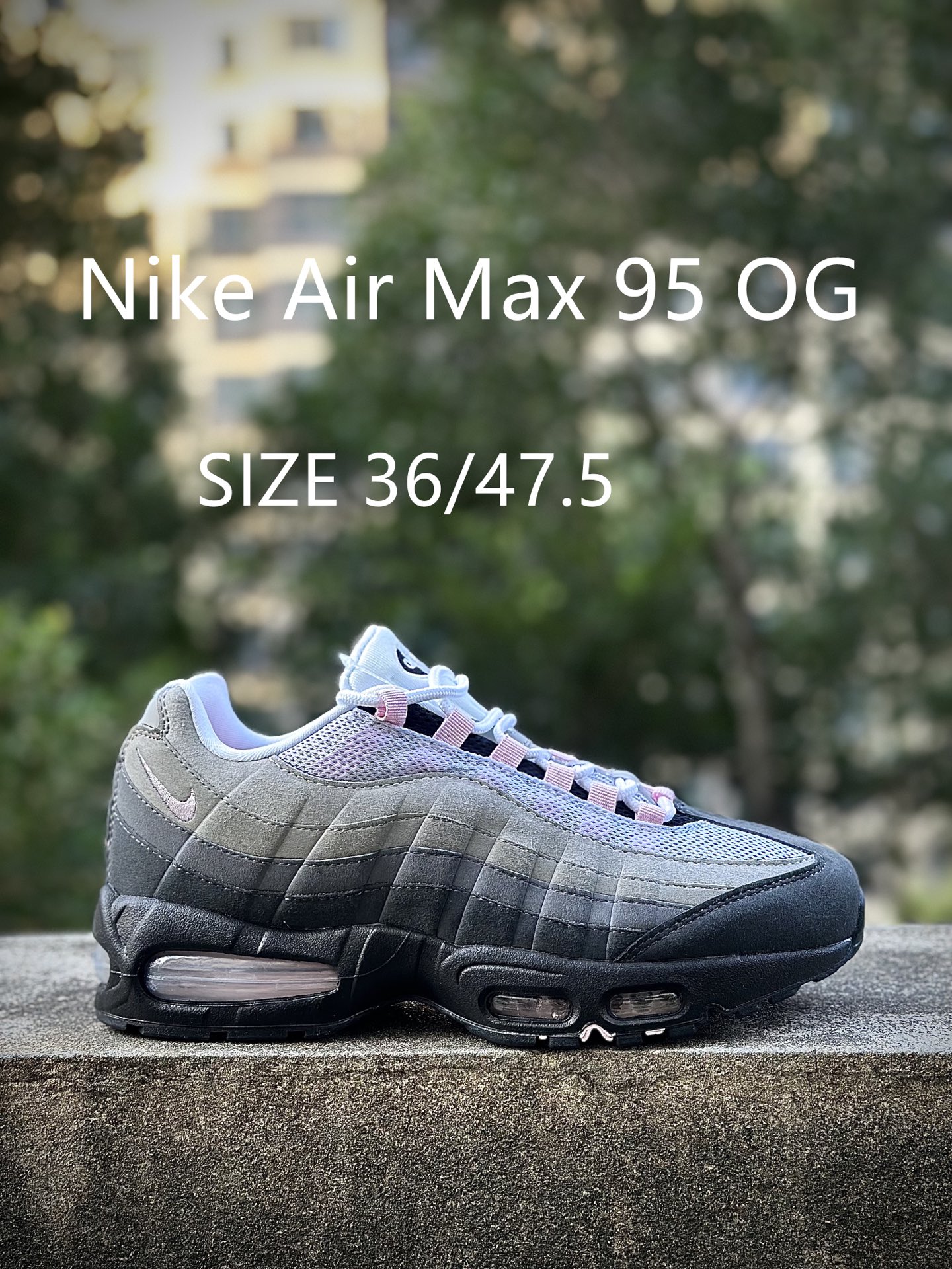 NK Air Max 95 潮流百搭 气垫缓震慢跑鞋
