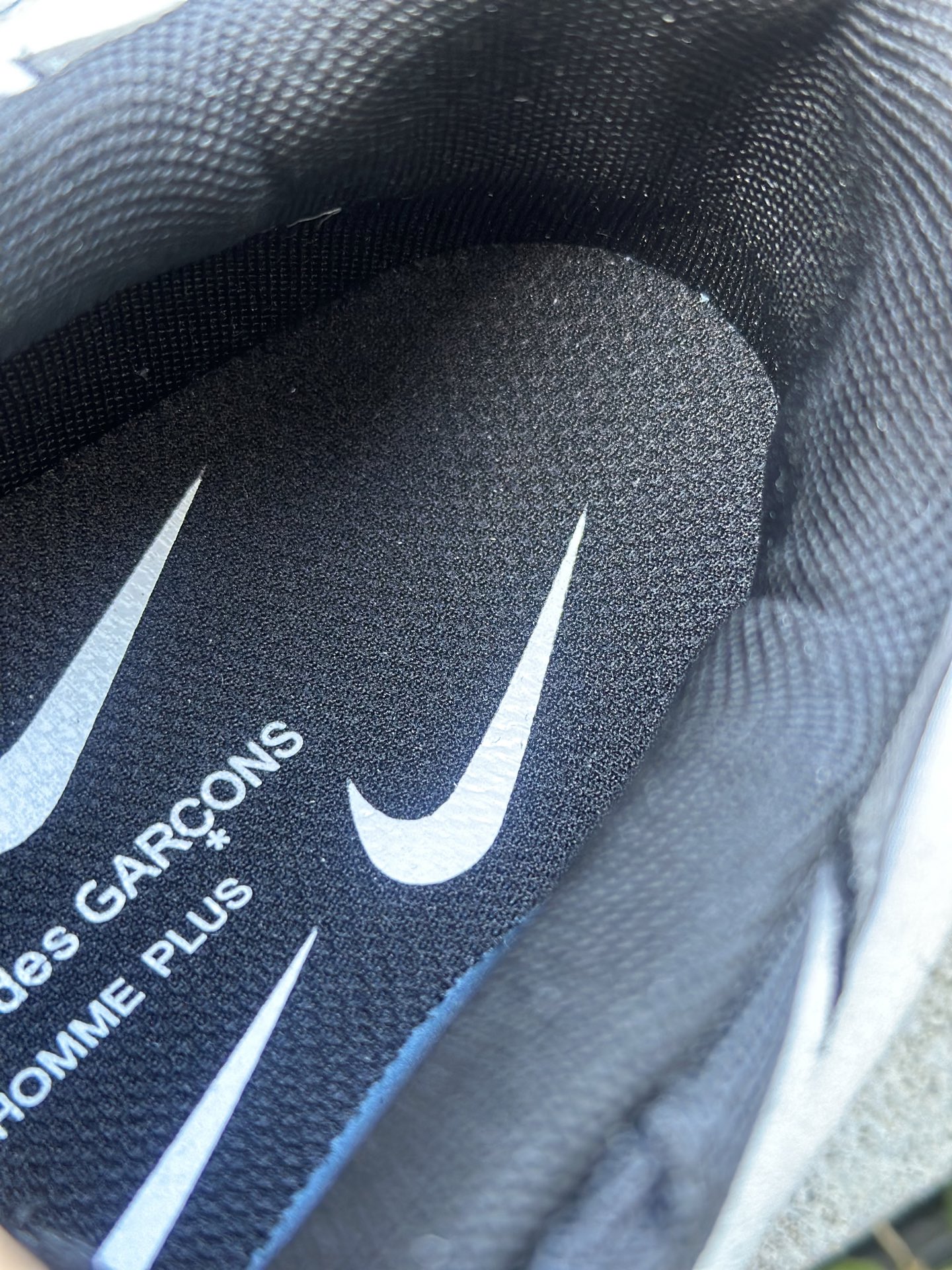 NK Air Max 95 CDG 黑白灰 潮流百搭 气垫缓震慢跑鞋 CU8406-101