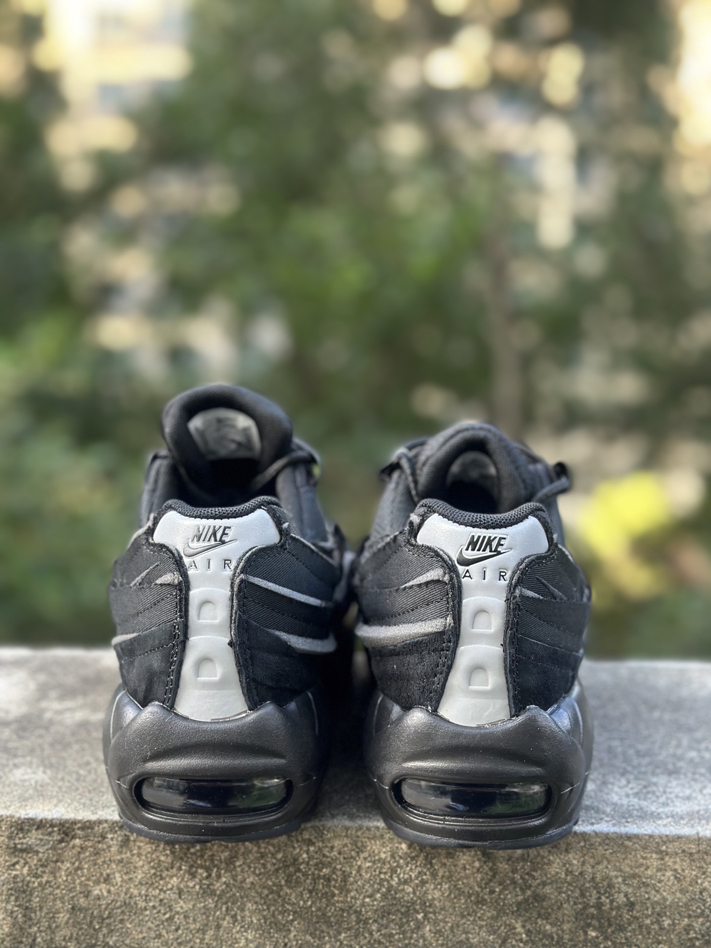 NK Air Max 95 CDG 黑武士 潮流百搭 气垫缓震慢跑鞋 CU8406-001