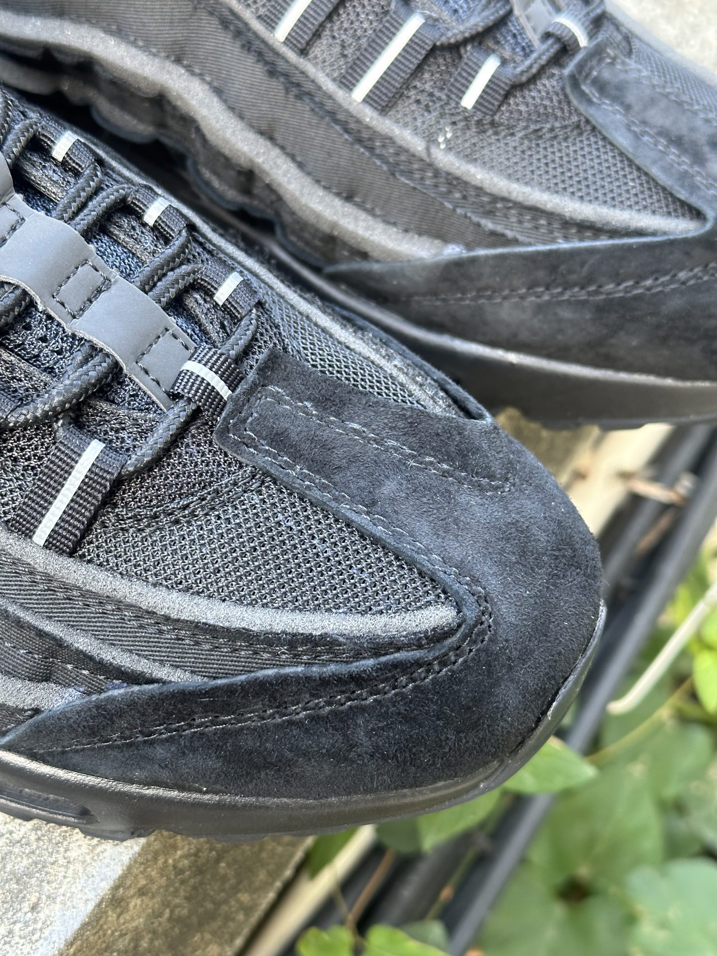 NK Air Max 95 CDG 黑武士 潮流百搭 气垫缓震慢跑鞋 CU8406-001