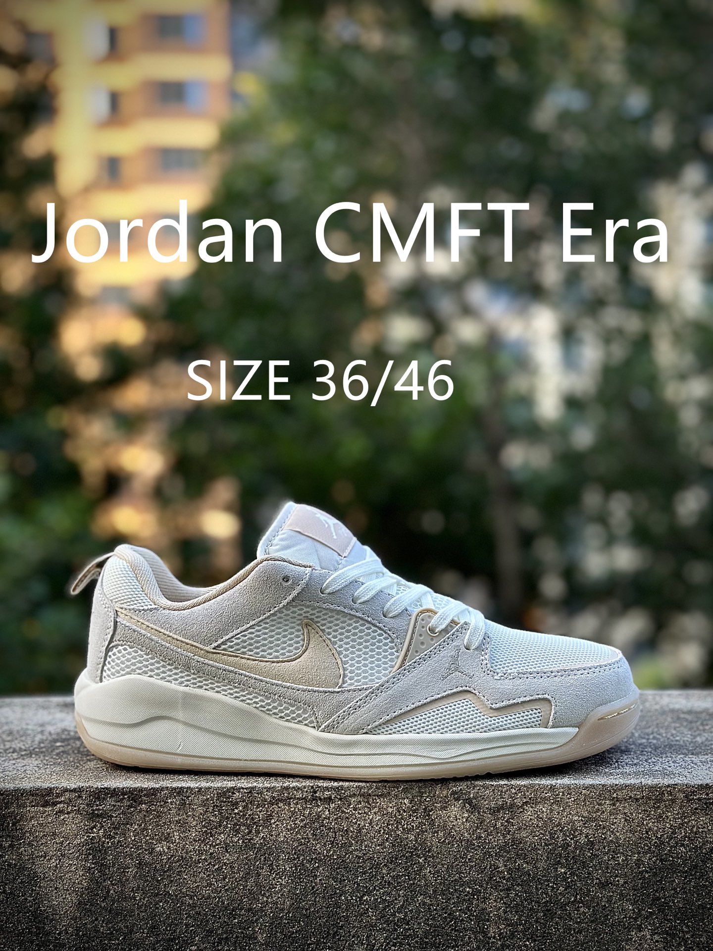 Jordan CMFT Era Chicago 柔软舒适 防滑耐磨 低帮 生活休闲鞋