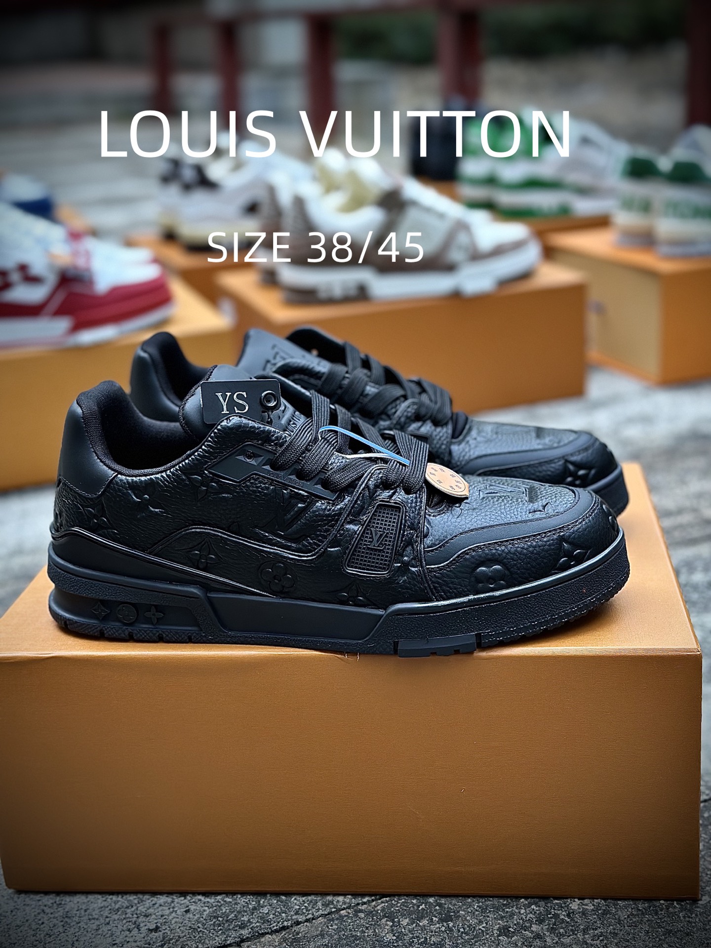 Louis VuittTrainer lv时装走秀运动鞋 完美鞋型超高的清洁度 Louis VuittTrainer lv时装走秀运动鞋 完美鞋型超高的清洁度