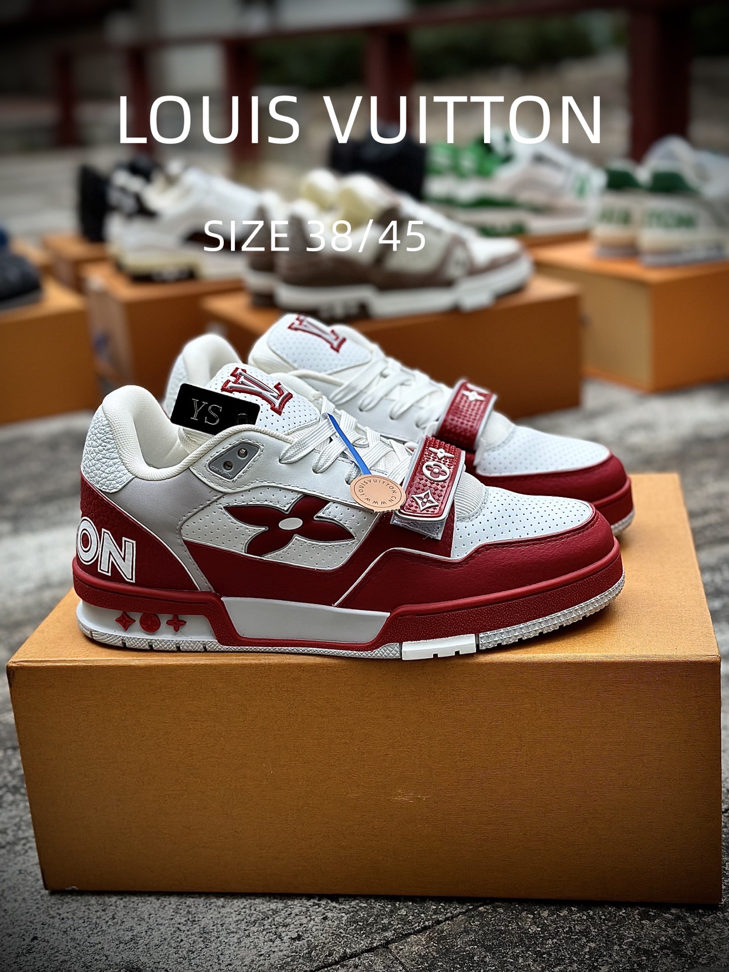 Louis VuittTrainer lv时装走秀运动鞋 完美鞋型超高的清洁度 Louis VuittTrainer lv时装走秀运动鞋 完美鞋型超高的清洁度