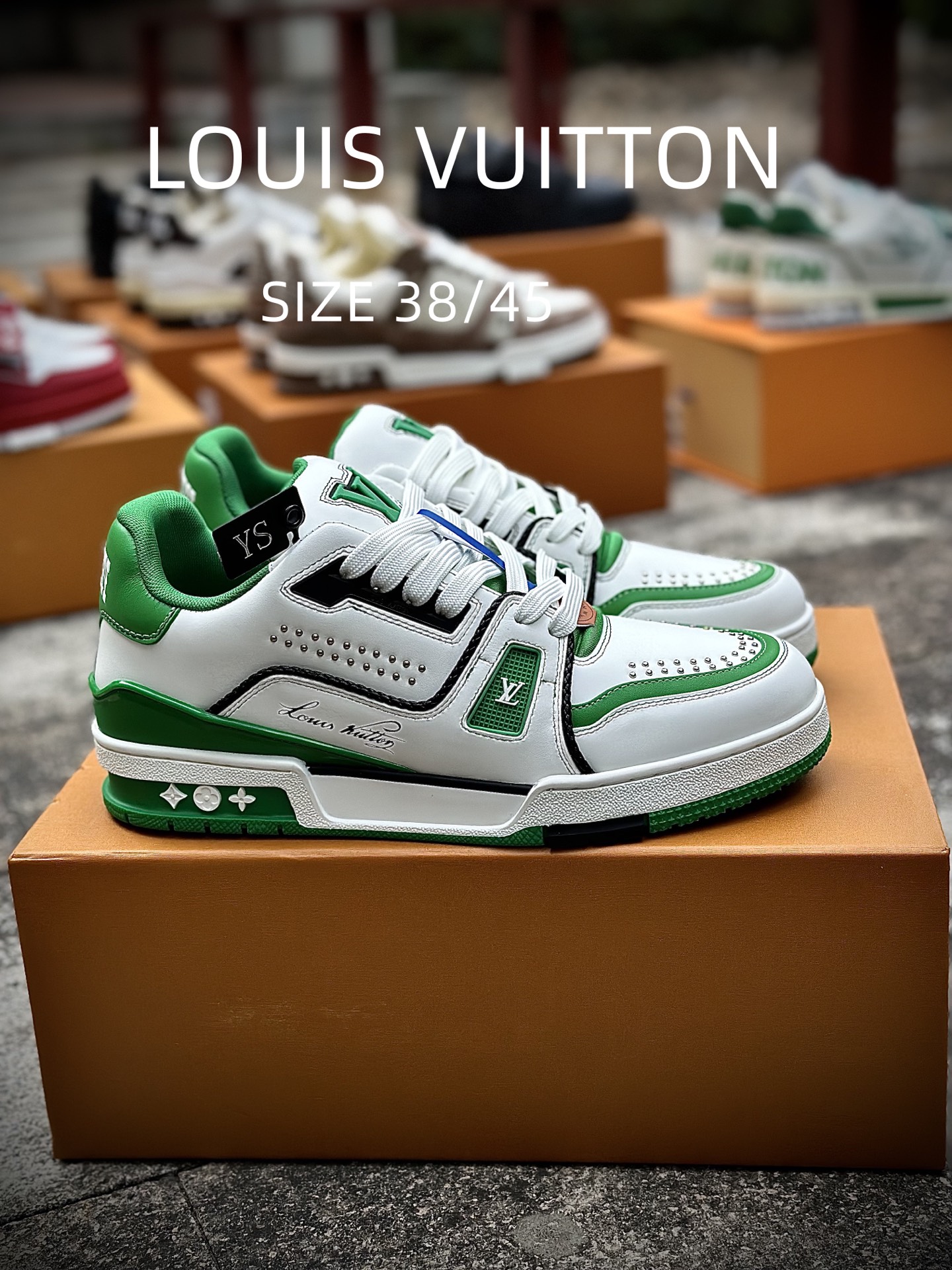 Louis VuittTrainer lv时装走秀运动鞋 完美鞋型超高的清洁度 Louis VuittTrainer lv时装走秀运动鞋 完美鞋型超高的清洁度