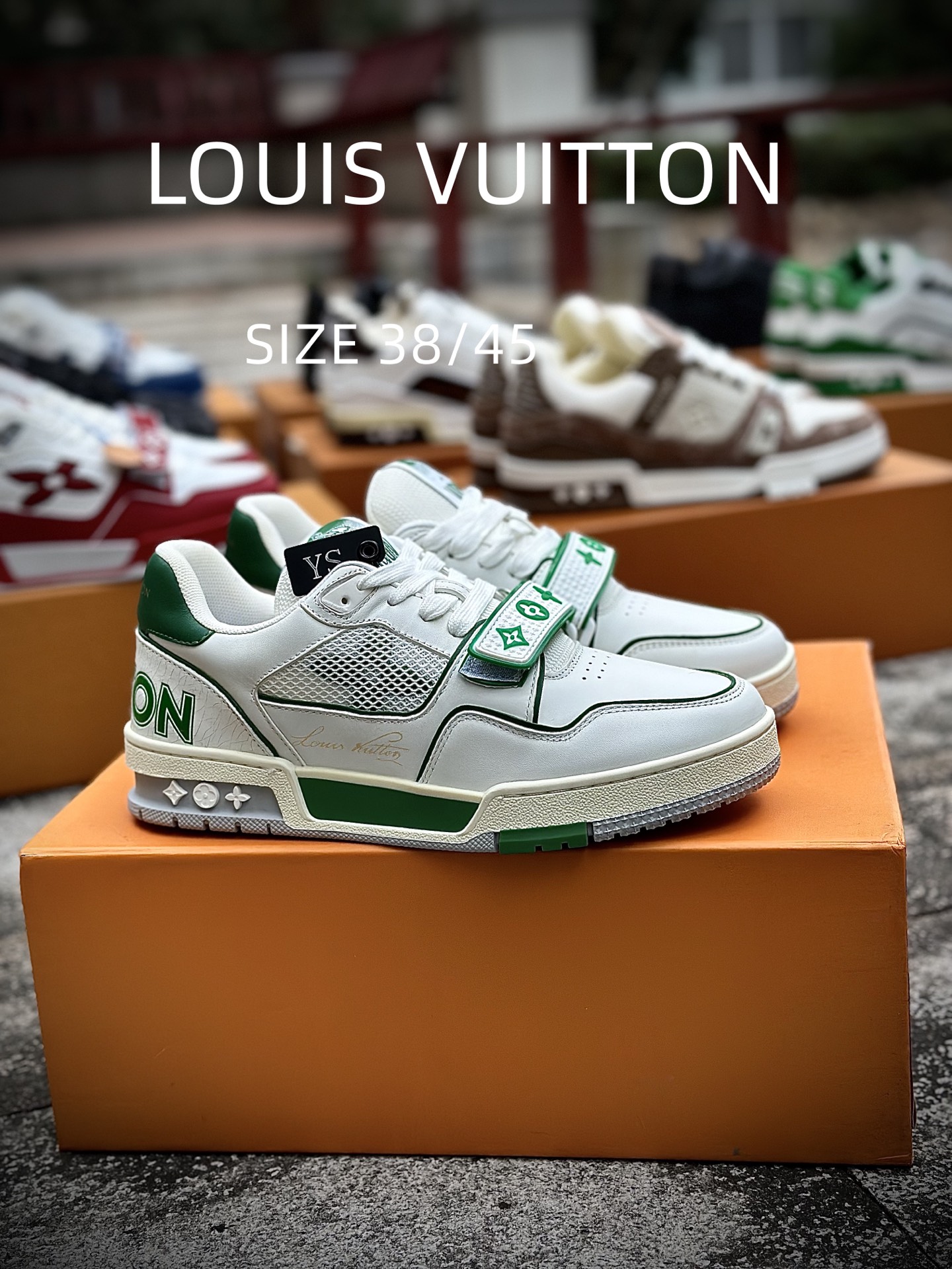 Louis VuittTrainer lv时装走秀运动鞋 完美鞋型超高的清洁度 Louis VuittTrainer lv时装走秀运动鞋 完美鞋型超高的清洁度