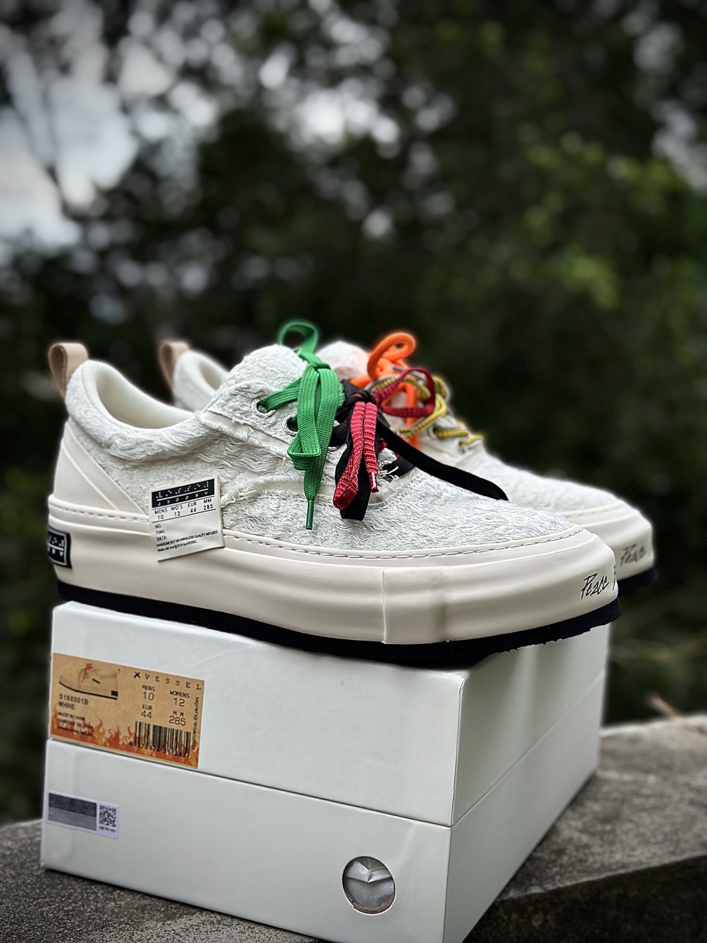 VESSEL × 吴建豪联名｜雪花酥Snowflake厚底增高板鞋