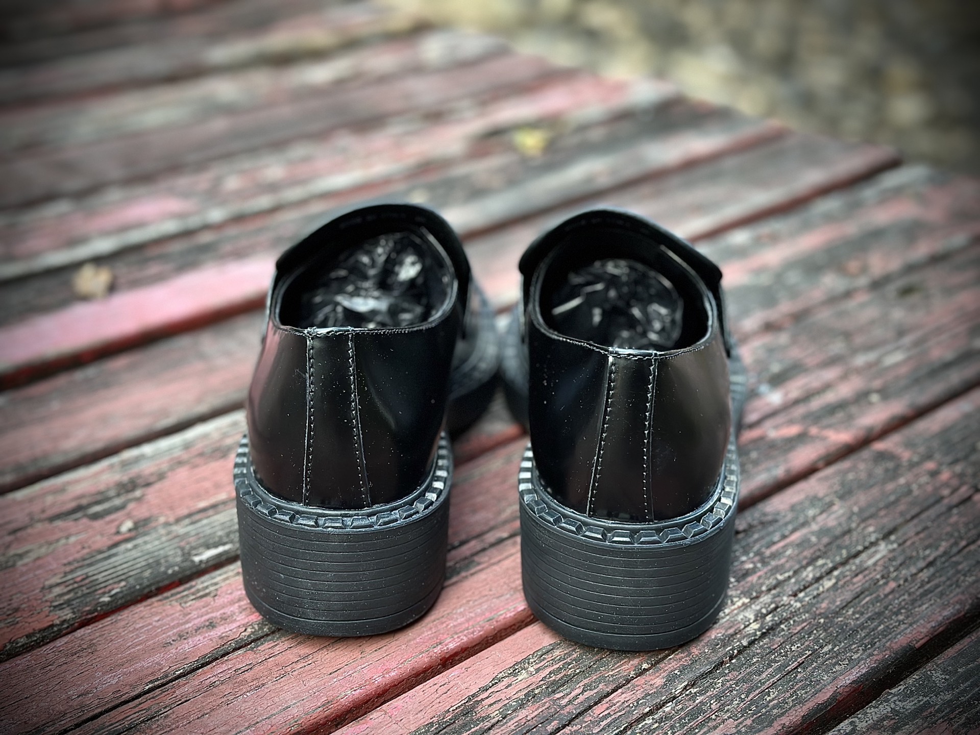 PRADA普拉达 松糕底 三角标乐福鞋 PRADA普拉达 松糕底 三角标乐福鞋