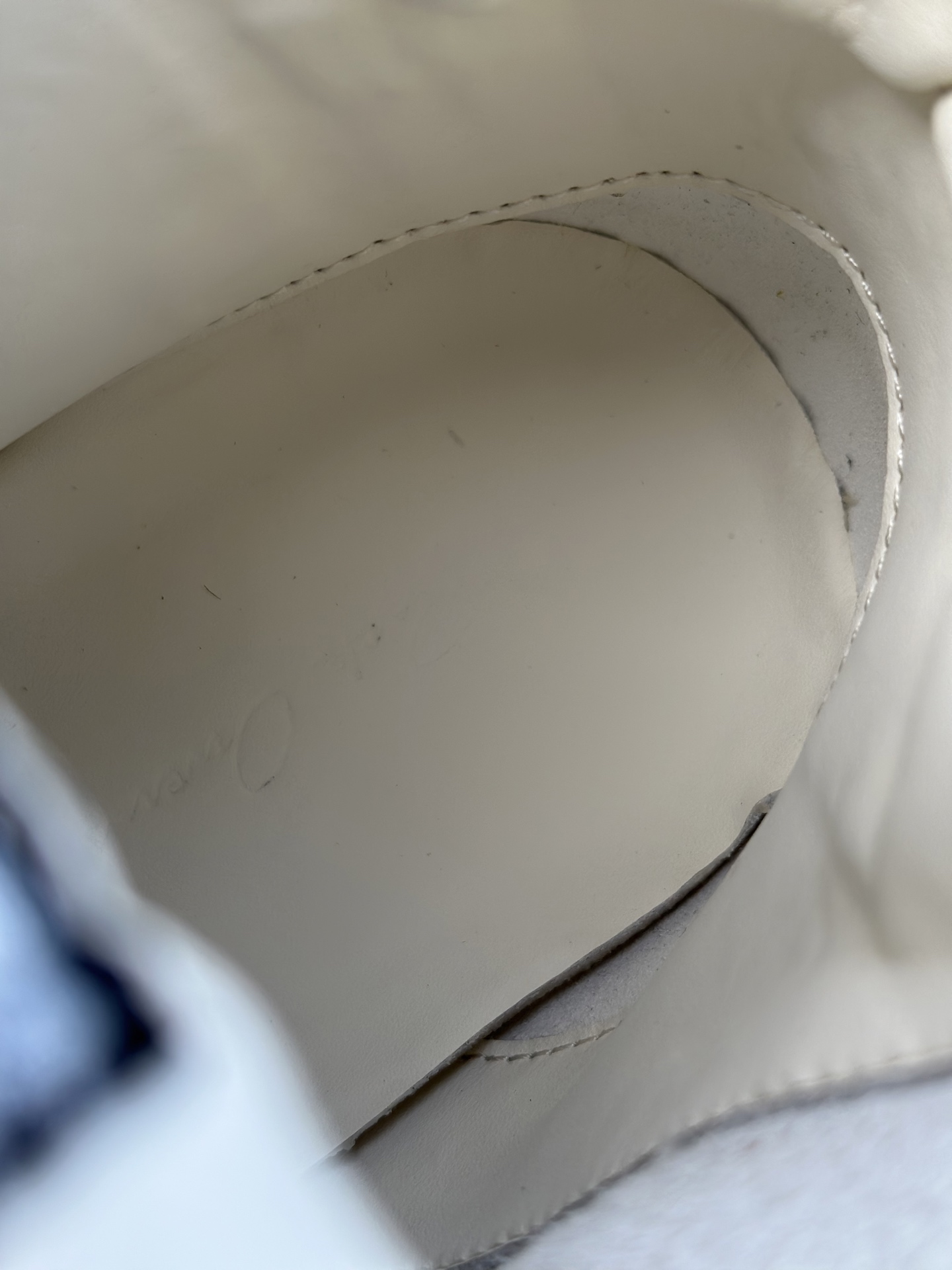 RICK OWENS/RO Concordians Jumbolace Geobasket 牛皮 圆头拉链 高帮 板鞋 黑白色