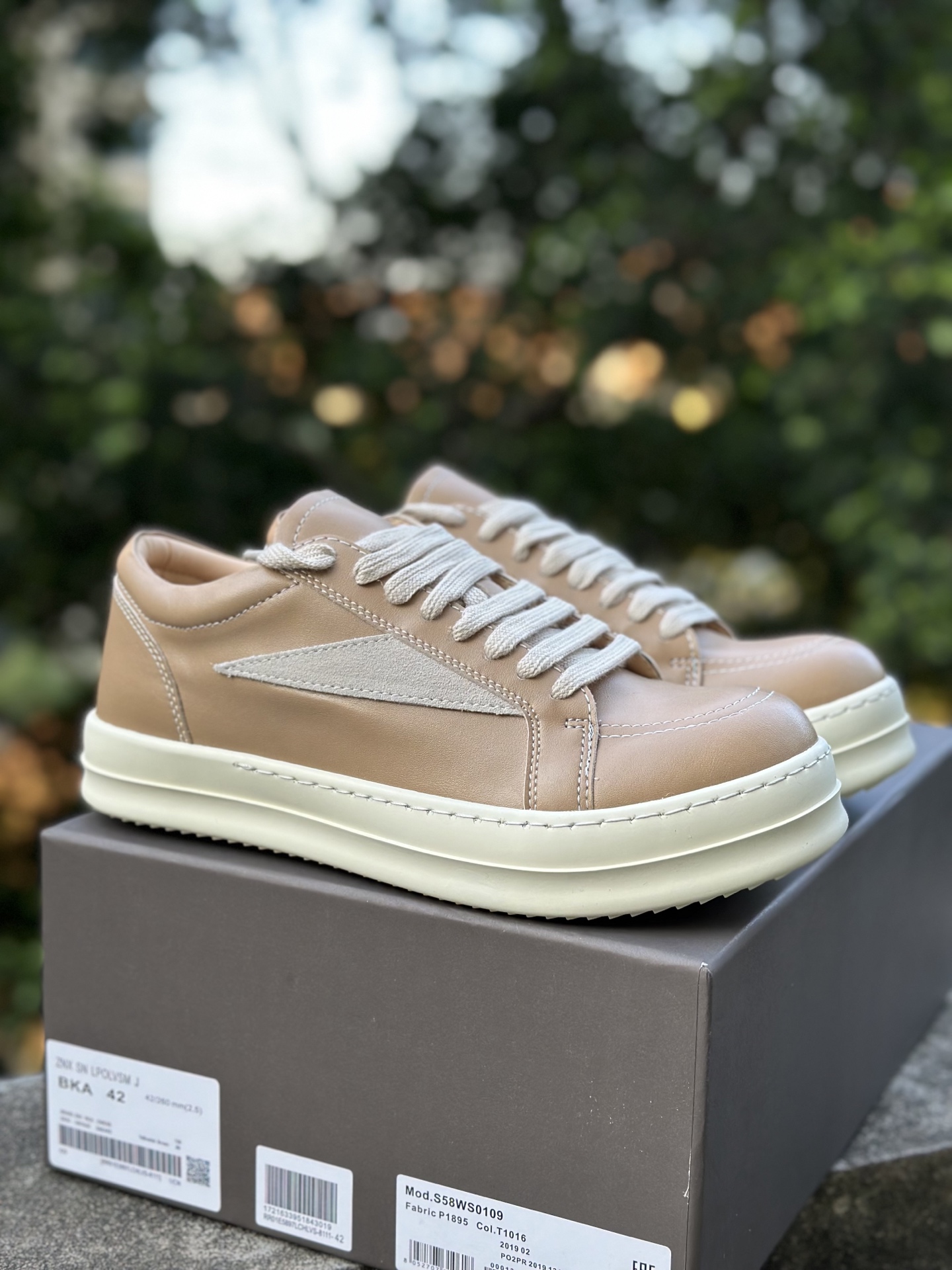Rick Owens DRKSHDW 瑞克欧文斯RO 粉 圆头系带低帮板鞋-Top High Quatity Cheap Sneakers Fashion Clothing Clothes Bags handbags Shoes of all Brand wholesale With The best Quality And Beautiful Price from China Factory Chinese suppliers wholesaler seller Rick Owens DRKSHDW 瑞克欧文斯RO 粉 圆头系带低帮板鞋