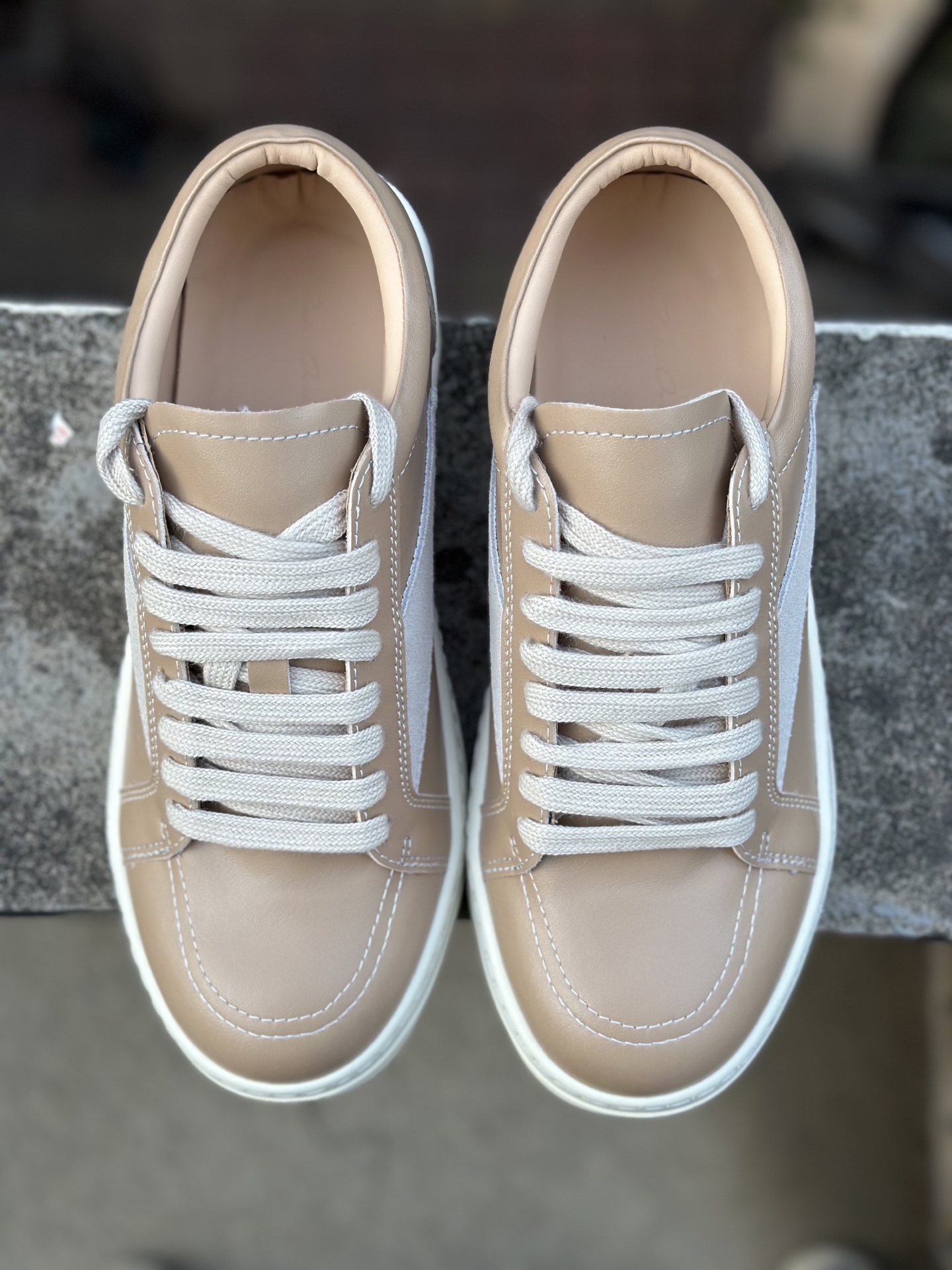 Rick Owens DRKSHDW 瑞克欧文斯RO 粉 圆头系带低帮板鞋-Top High Quatity Cheap Sneakers Fashion Clothing Clothes Bags handbags Shoes of all Brand wholesale With The best Quality And Beautiful Price from China Factory Chinese suppliers wholesaler seller Rick Owens DRKSHDW 瑞克欧文斯RO 粉 圆头系带低帮板鞋