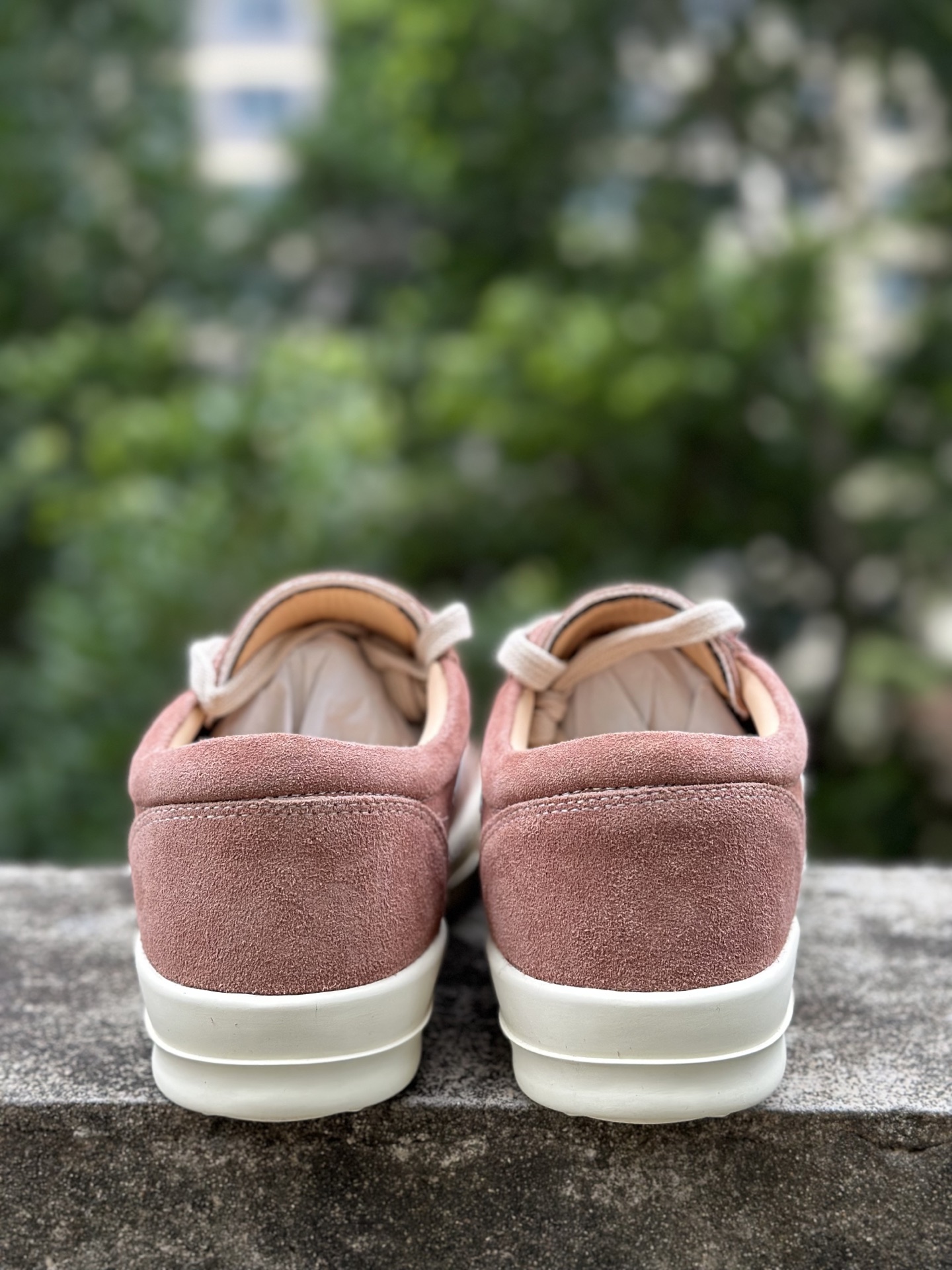 Rick Owens DRKSHDW 瑞克欧文斯RO 脏粉 圆头系带低帮板鞋-Top High Quatity Cheap Sneakers Fashion Clothing Clothes Bags handbags Shoes of all Brand wholesale With The best Quality And Beautiful Price from China Factory Chinese suppliers wholesaler seller Rick Owens DRKSHDW 瑞克欧文斯RO 脏粉 圆头系带低帮板鞋