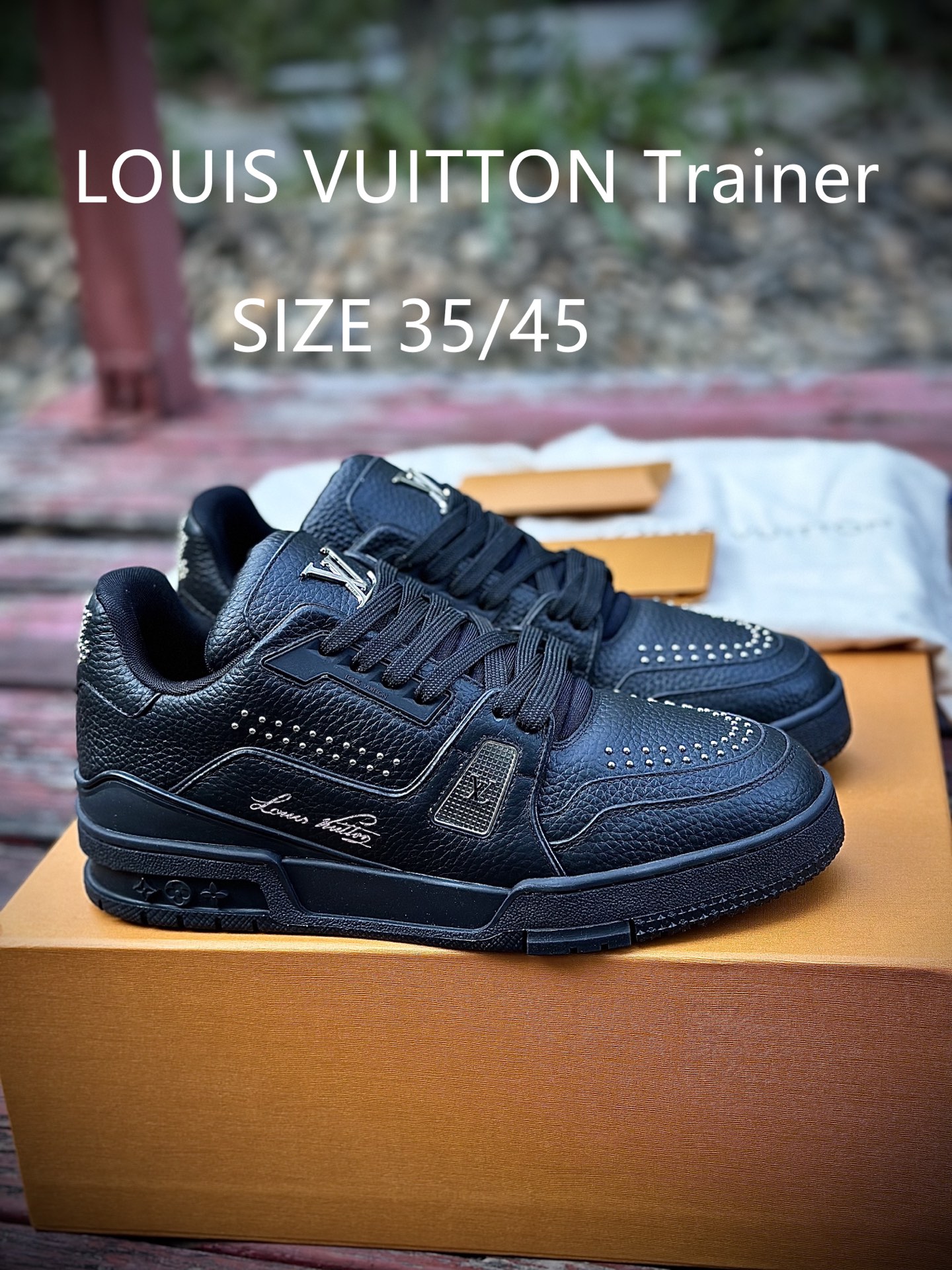 450 LOUIS VUITTON Trainer LV 牛仔布皮革 休闲 低帮 时尚板鞋-Chinese UA Cheap High Quatity Brand Clothes Bags handbags Sneakers wholesale wholesaler seller from China Factory suppliers Fashion Clothing Shoes best Quality Beautiful Price 450 LOUIS VUITTON Trainer LV 牛仔布皮革 休闲 低帮 时尚板鞋