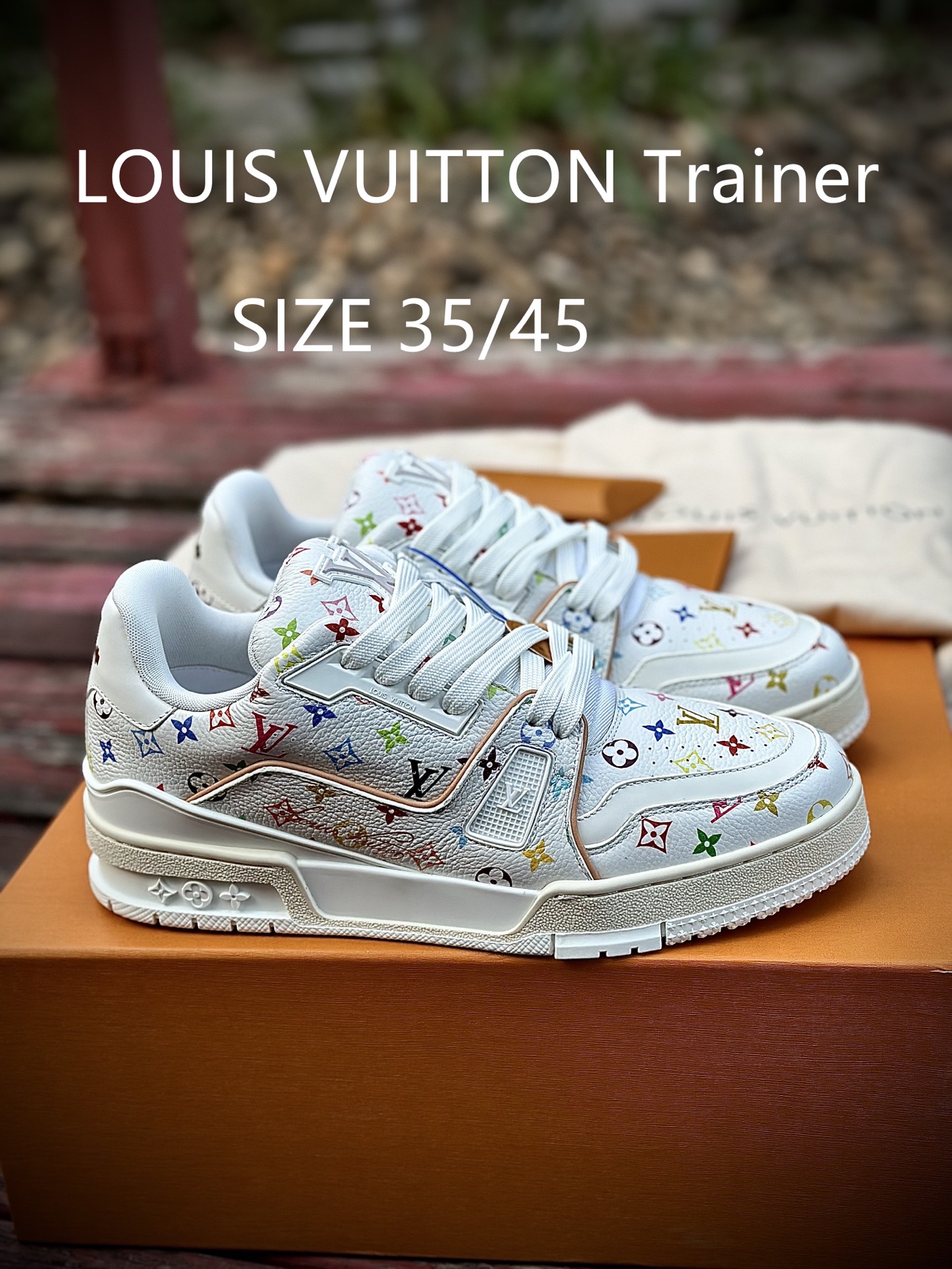 450 LOUIS VUITTON Trainer LV 牛仔布皮革 休闲 低帮 时尚板鞋-Chinese UA Cheap High Quatity Brand Clothes Bags handbags Sneakers wholesale wholesaler seller from China Factory suppliers Fashion Clothing Shoes best Quality Beautiful Price 450 LOUIS VUITTON Trainer LV 牛仔布皮革 休闲 低帮 时尚板鞋
