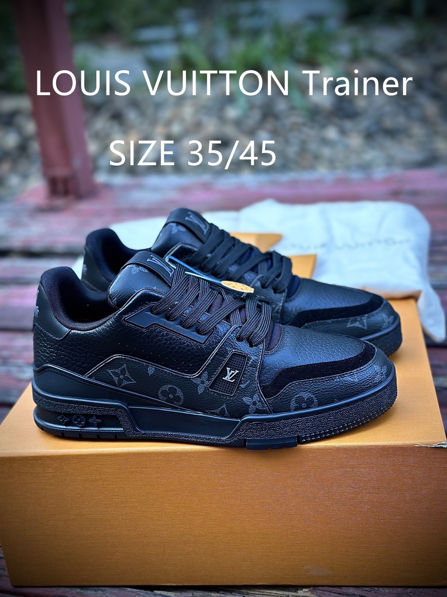 450 LOUIS VUITTON Trainer LV 牛仔布皮革 休闲 低帮 时尚板鞋-Chinese UA Cheap High Quatity Brand Clothes Bags handbags Sneakers wholesale wholesaler seller from China Factory suppliers Fashion Clothing Shoes best Quality Beautiful Price 450 LOUIS VUITTON Trainer LV 牛仔布皮革 休闲 低帮 时尚板鞋