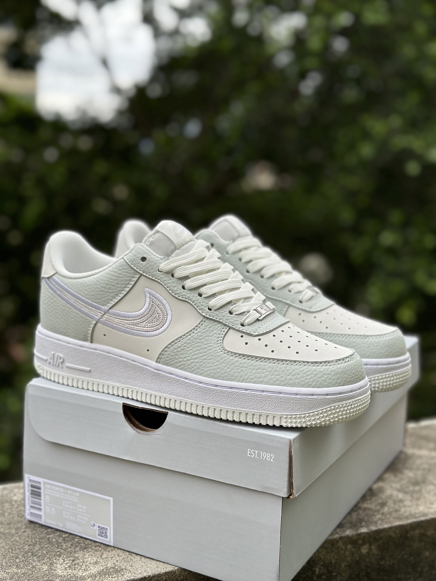 Nike Air Force 1 Low 空军一号低帮休闲运动板鞋 IB6842-100 白灰