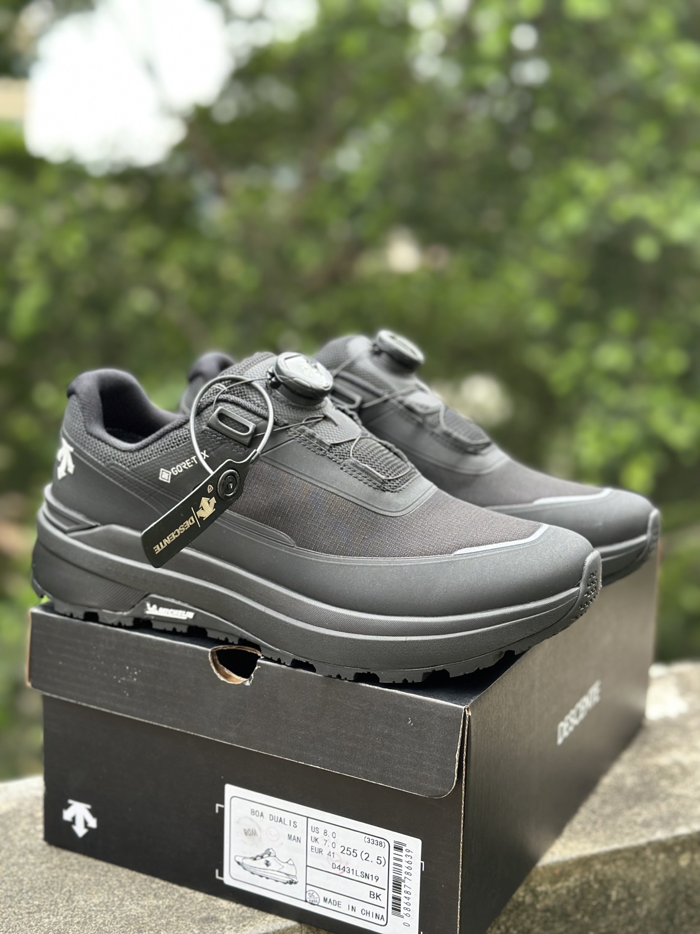 迪桑特DESCENTE Dualis PRIME GTX WIRE 2.0 低帮 生活休闲鞋 男款 D5431DSN34