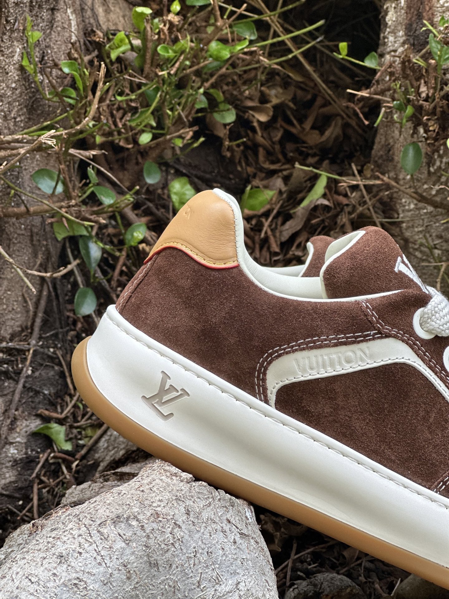 430 佛山版本 LOUIS VUITTON Tilted 饼干系列 LV 路易威登 Tilted Low Sneakers 倾斜系列低帮复古休闲运动板鞋