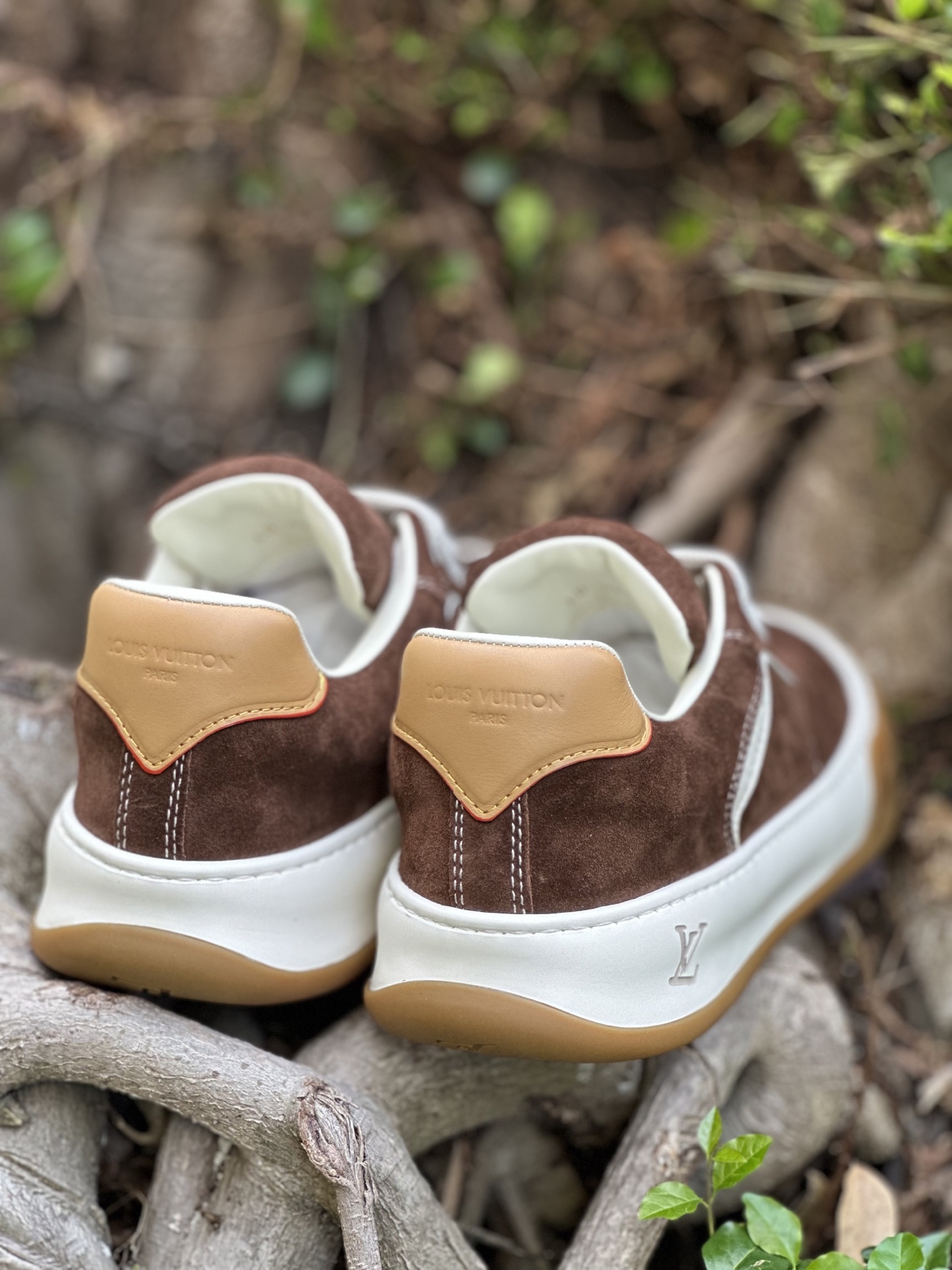 430 佛山版本 LOUIS VUITTON Tilted 饼干系列 LV 路易威登 Tilted Low Sneakers 倾斜系列低帮复古休闲运动板鞋