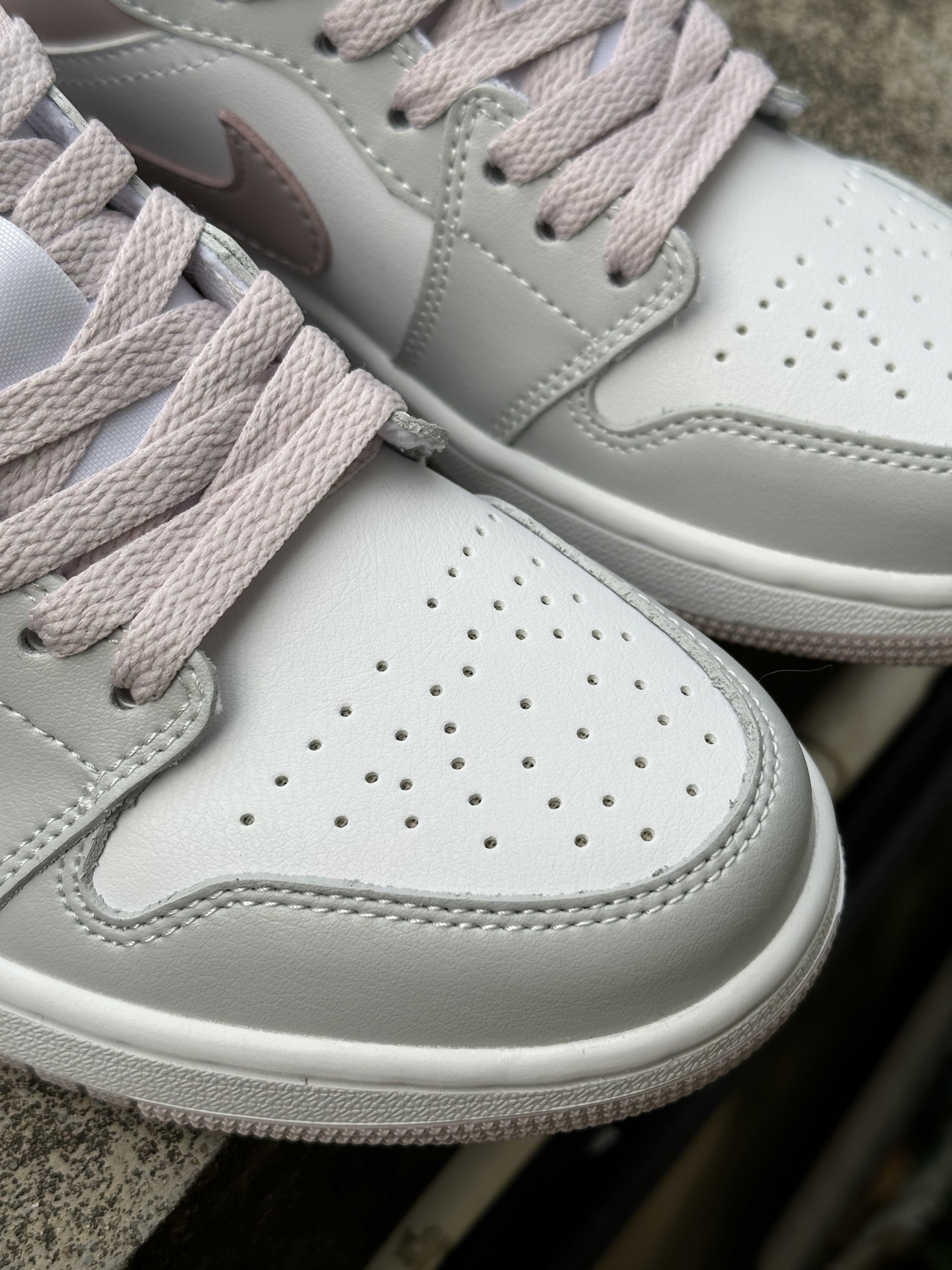 Air Jordan 1 Low ”Method of Make” AJ1 乔1低帮文化休闲鞋 编码 DC0774-606 粉白