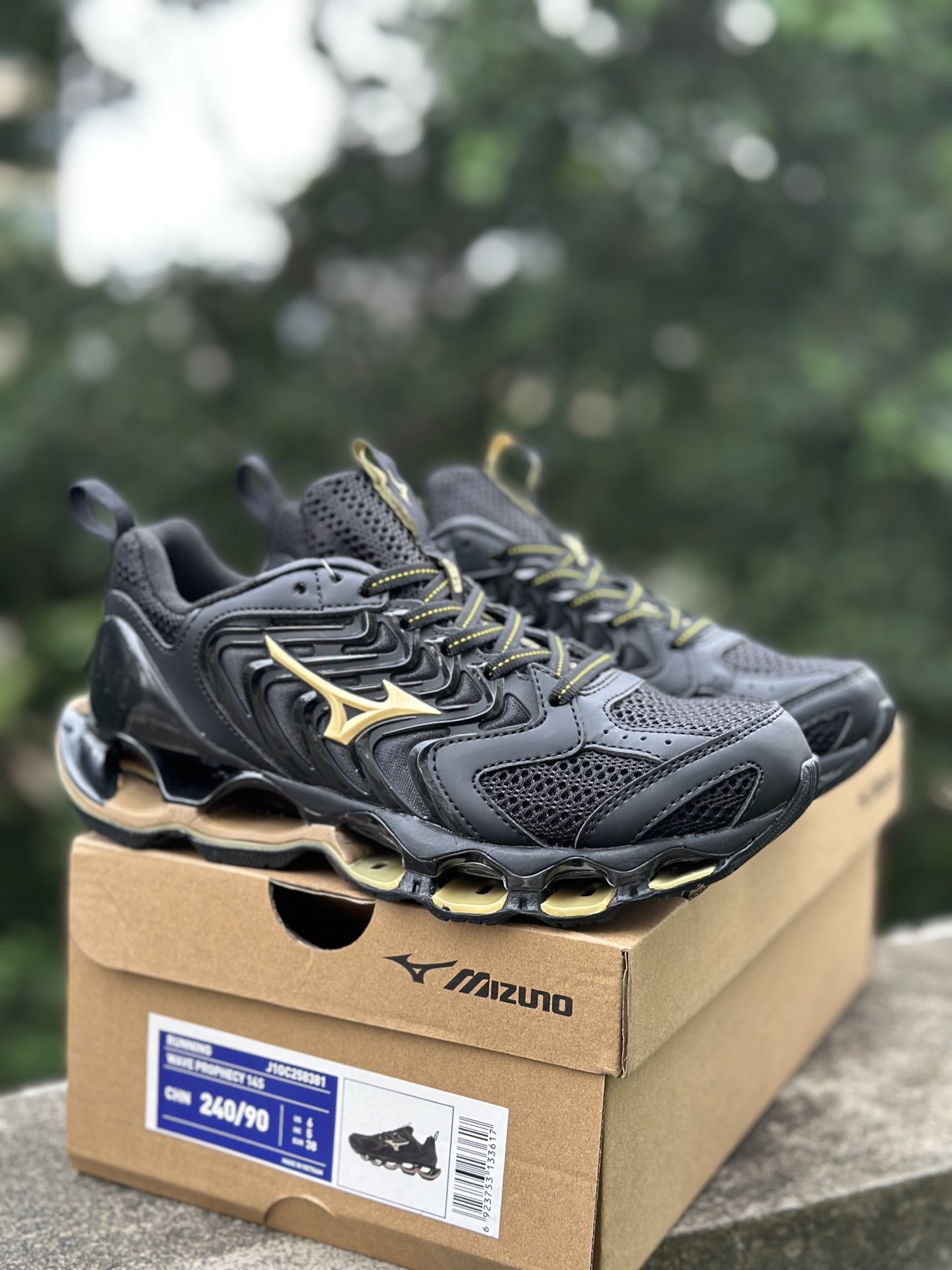 Mizuno 美津浓 Wave Prophecy 14S 舒适百搭潮流 网布合成革 低帮跑步鞋-Top High Quatity Cheap Sneakers Fashion Clothing Clothes Bags handbags Shoes of all Brand wholesale With The best Quality And Beautiful Price from China Factory Chinese suppliers wholesaler seller Mizuno 美津浓 Wave Prophecy 14S 舒适百搭潮流 网布合成革 低帮跑步鞋