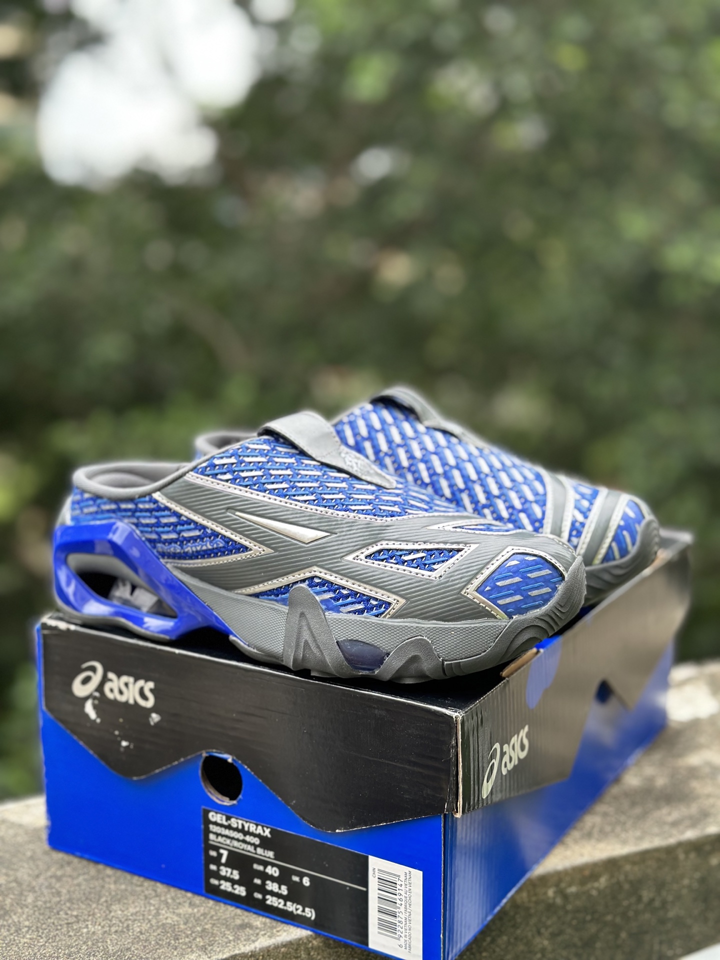 ASICS x NOVALIS 2ND SEASON 联名半拖凉鞋 GEL-STYRAX男女运动复古休闲鞋 1203A500-400-Top High Quatity Cheap Sneakers Fashion Clothing Clothes Bags handbags Shoes of all Brand wholesale With The best Quality And Beautiful Price from China Factory Chinese suppliers wholesaler seller ASICS x NOVALIS 2ND SEASON 联名半拖凉鞋 GEL-STYRAX男女运动复古休闲鞋 1203A500-400