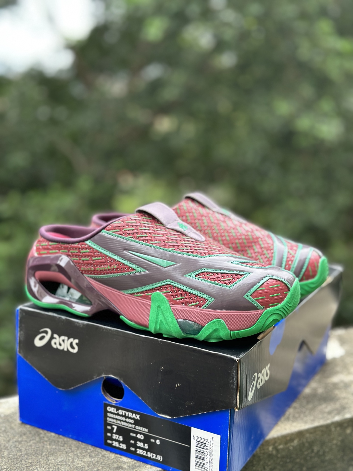 ASICS x NOVALIS 2ND SEASON 联名半拖 凉鞋 GEL-STYRAX男女运动复古休闲鞋 1203A500-600 ASICS x NOVALIS 2ND SEASON 联名半拖 凉鞋 GEL-STYRAX男女运动复古休闲鞋 1203A500-600