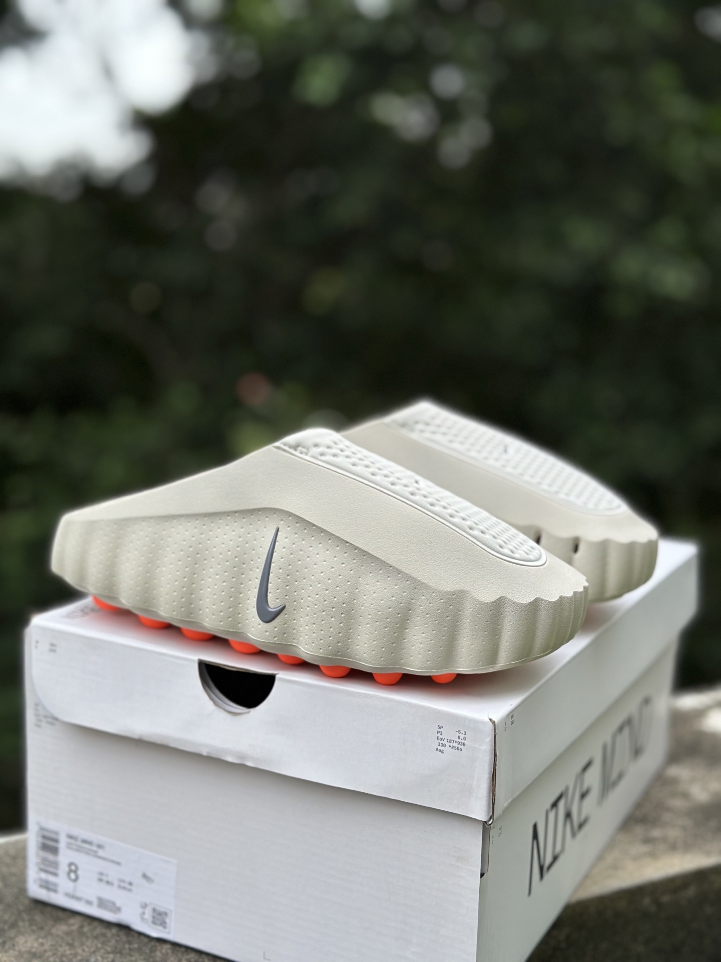 PKNike Mind 001 黑科技足底按摩舒适柔软包头拖鞋 米色 HQ4307-002 PKNike Mind 001 黑科技足底按摩舒适柔软包头拖鞋 米色 HQ4307-002