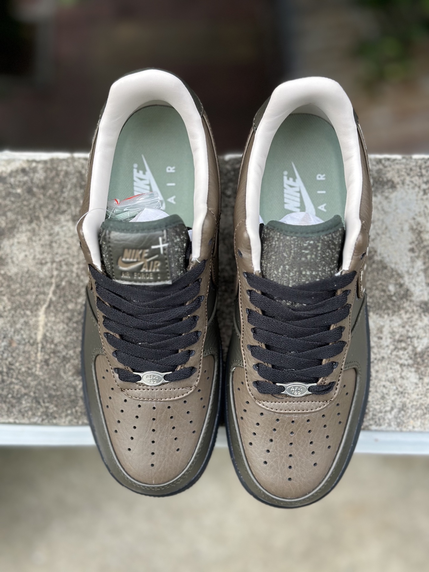 Nike Air Force 1 Low 空军一号低帮休闲运动板鞋 IQ1122-320 棕绿