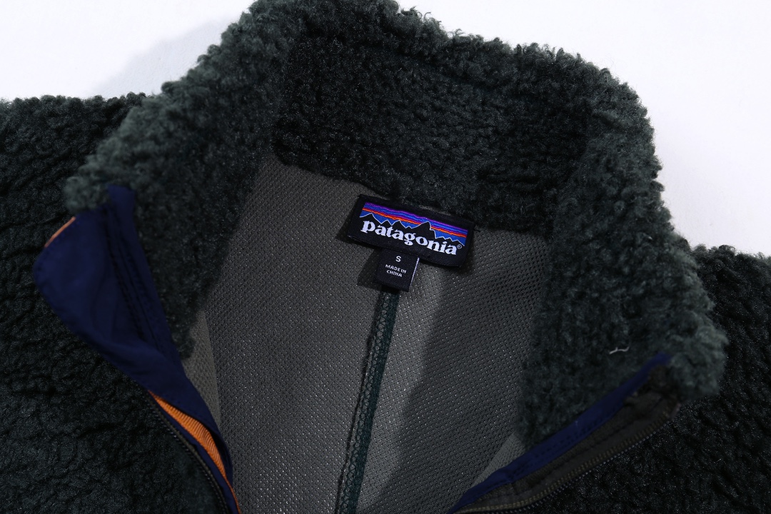 XP C29 Patagonia Collapse: Retro-Green High-Density Wool Jacket for Outdoor Adventures - 图片 6