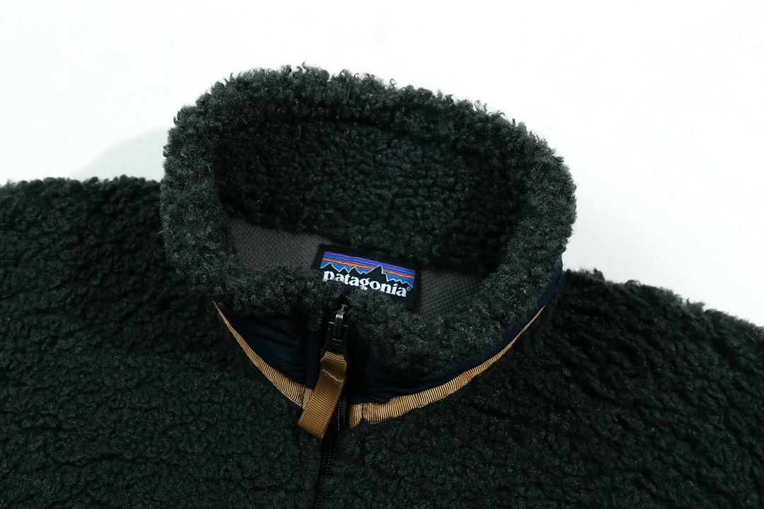 XP C29 Patagonia Collapse: Retro-Green High-Density Wool Jacket for Outdoor Adventures - 图片 3