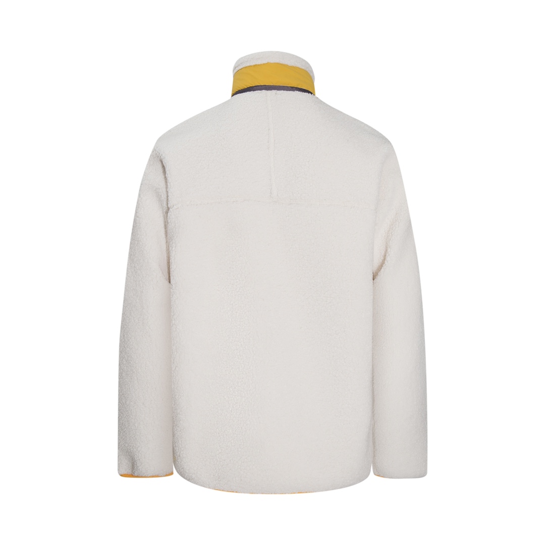 XP C29 # Patagonia Collapse: High-density, Warm Wool Fabric, Yellow and White - 图片 2