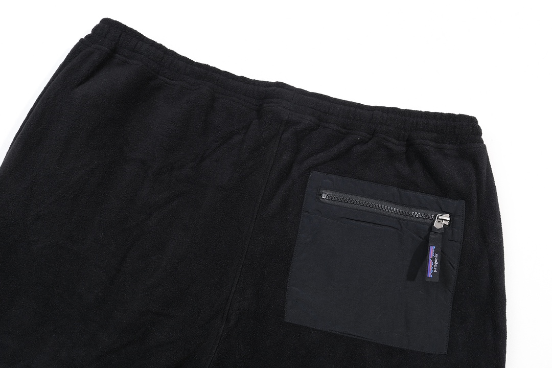 Double-Fashioned Velvet Pants: Warmth, Comfort, and Style in Black and Grey - 图片 8