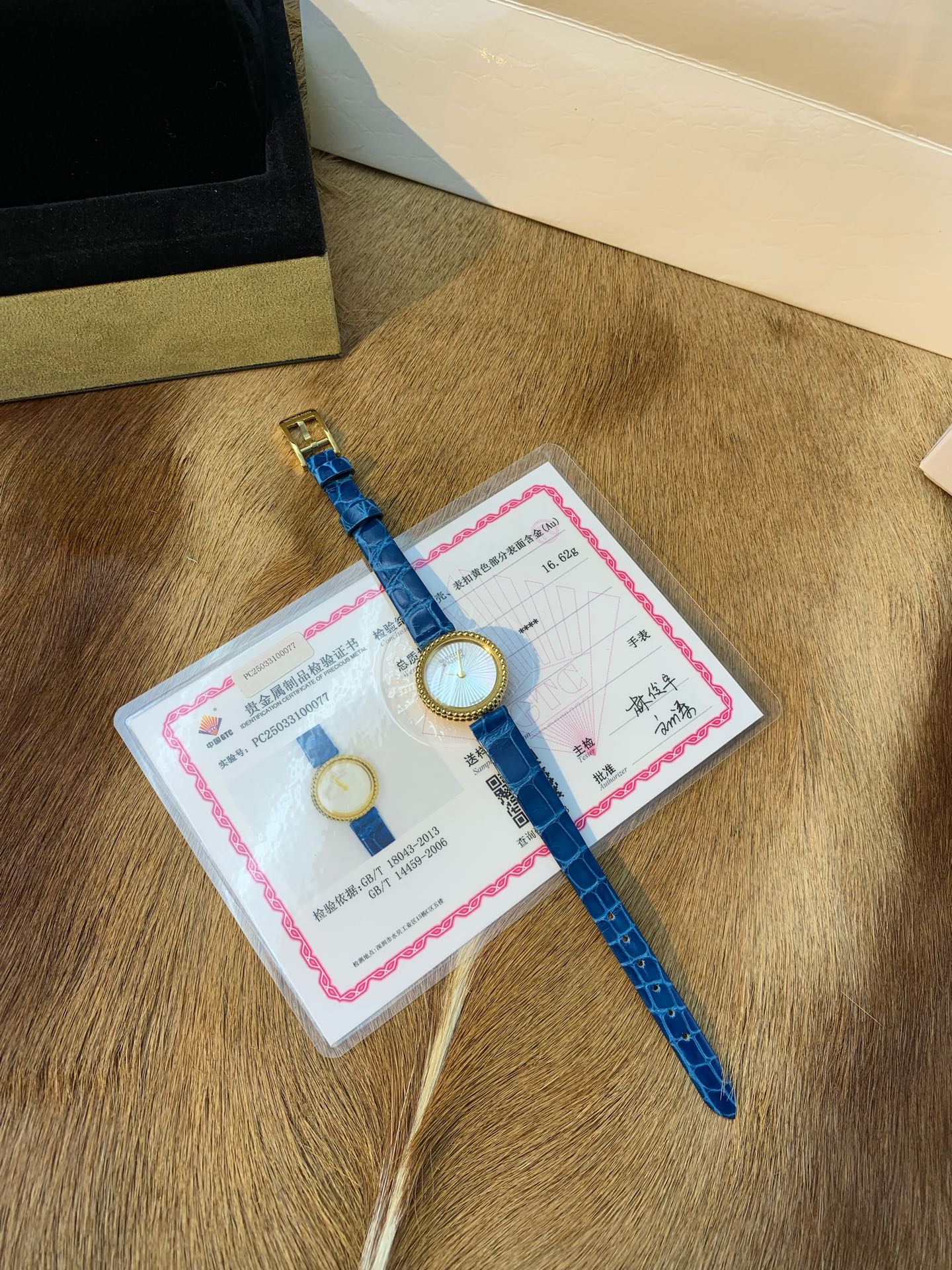 NO:158728,Blue Gold Series,19860909蓝金系列,,Watch