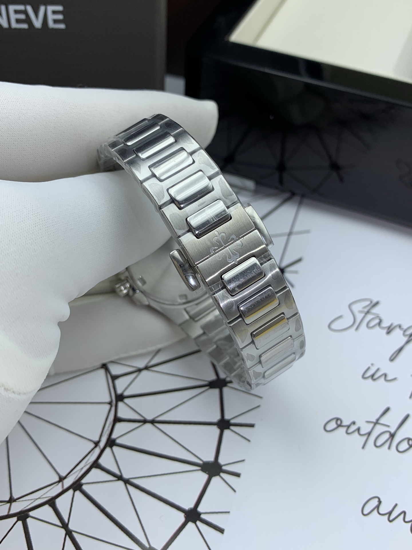 파텍필립 노틸러스 다이아 스틸 여성용 레플리카 44190 Patek Philippe 이미지 9