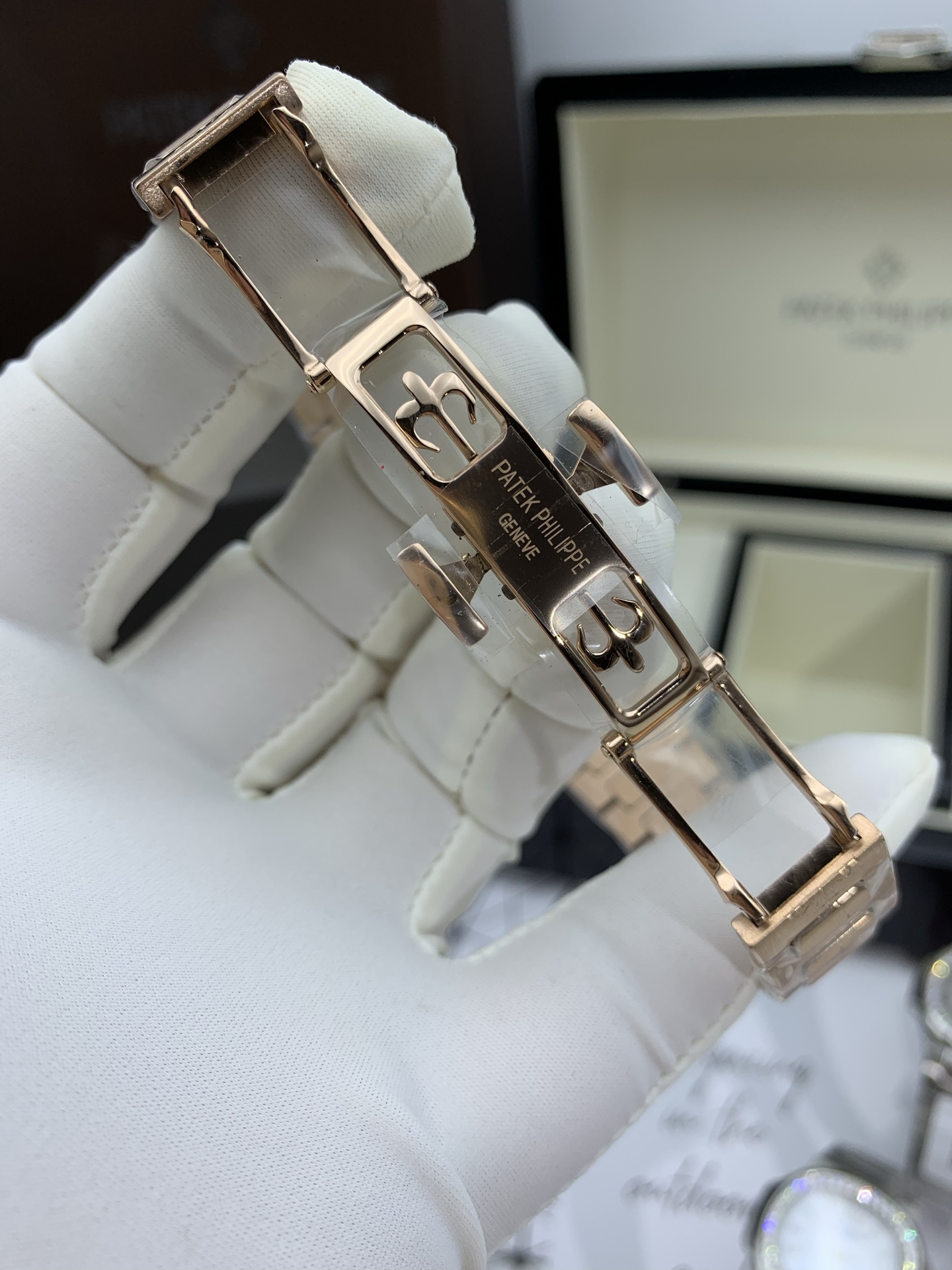 파텍필립 노틸러스 다이아 스틸 여성용 레플리카 44188 Patek Philippe 이미지 9