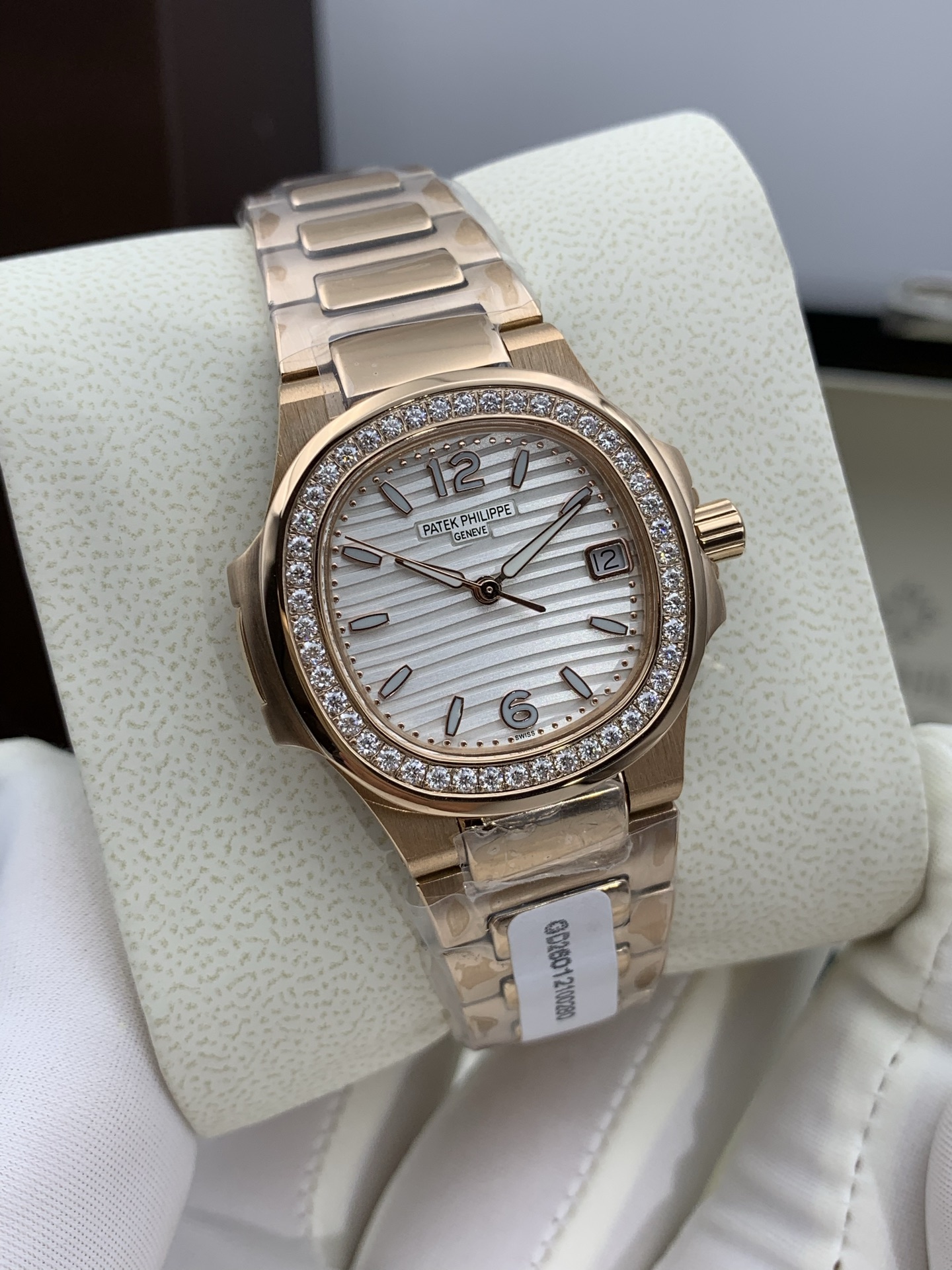 파텍필립 노틸러스 다이아 스틸 여성용 레플리카 44188 Patek Philippe 이미지 3