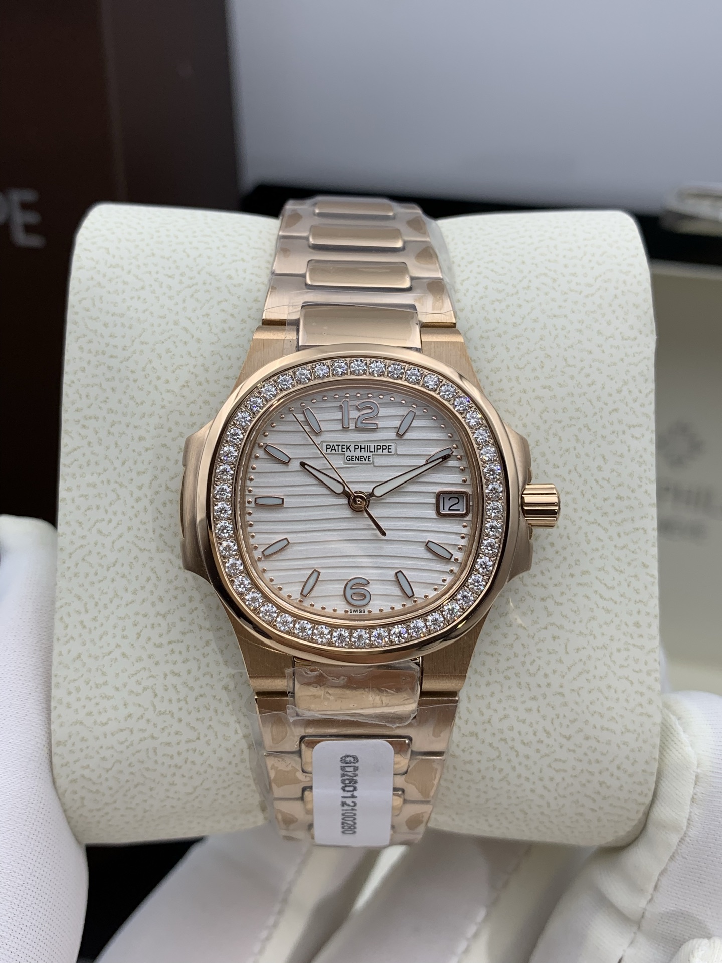 파텍필립 노틸러스 다이아 스틸 여성용 레플리카 44188 Patek Philippe 이미지 4