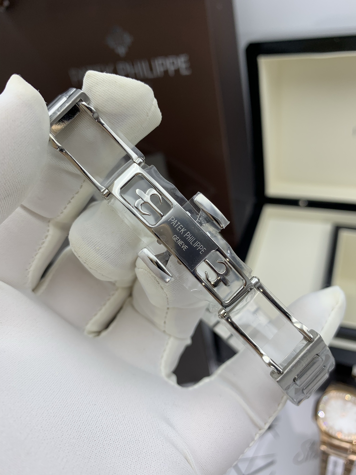 파텍필립 노틸러스 다이아 스틸 여성용 레플리카 44187 Patek Philippe 이미지 9