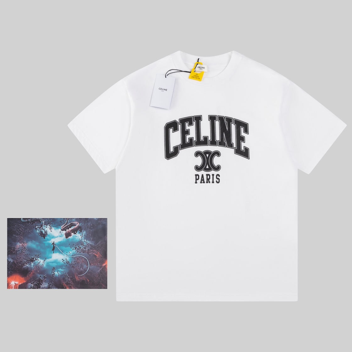 P95礼盒🎁
赛琳|25ss新款 字母印花圆领T恤
码数XS-S-M-L 男女同款 现货发售
精选丝光棉面料经精纺制成高织纱,再经烧毛、丝光的报告特殊工艺加工,100%棉。CELINE PARIS TRIOMPHE印花,宽松版型,圆领落肩,衣领饰有罗纹饰边。